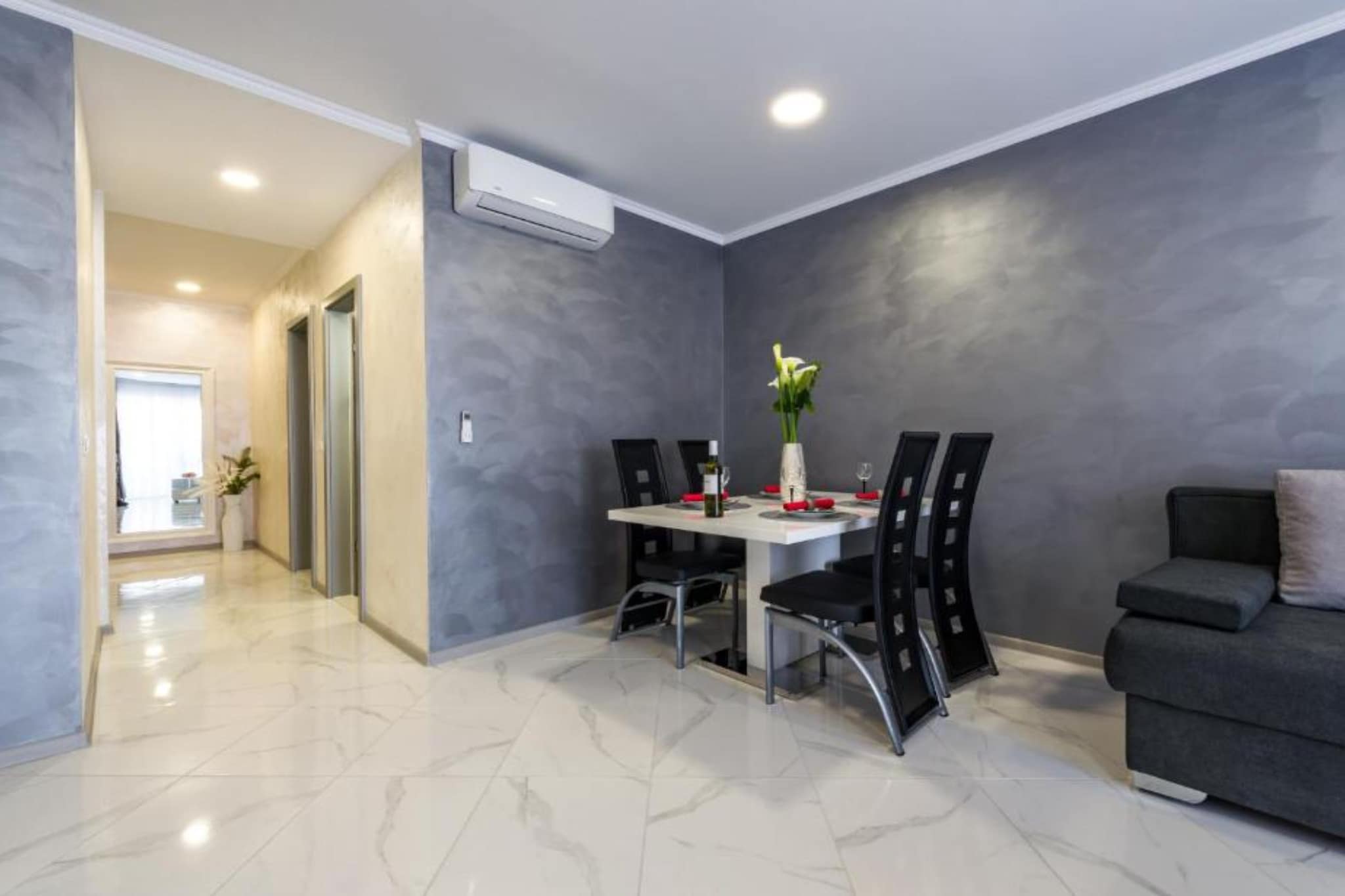 Lumina Sea Apartments Cavtat - Two Bedroom Apartment with Sea View and Terrace - Woonkamer