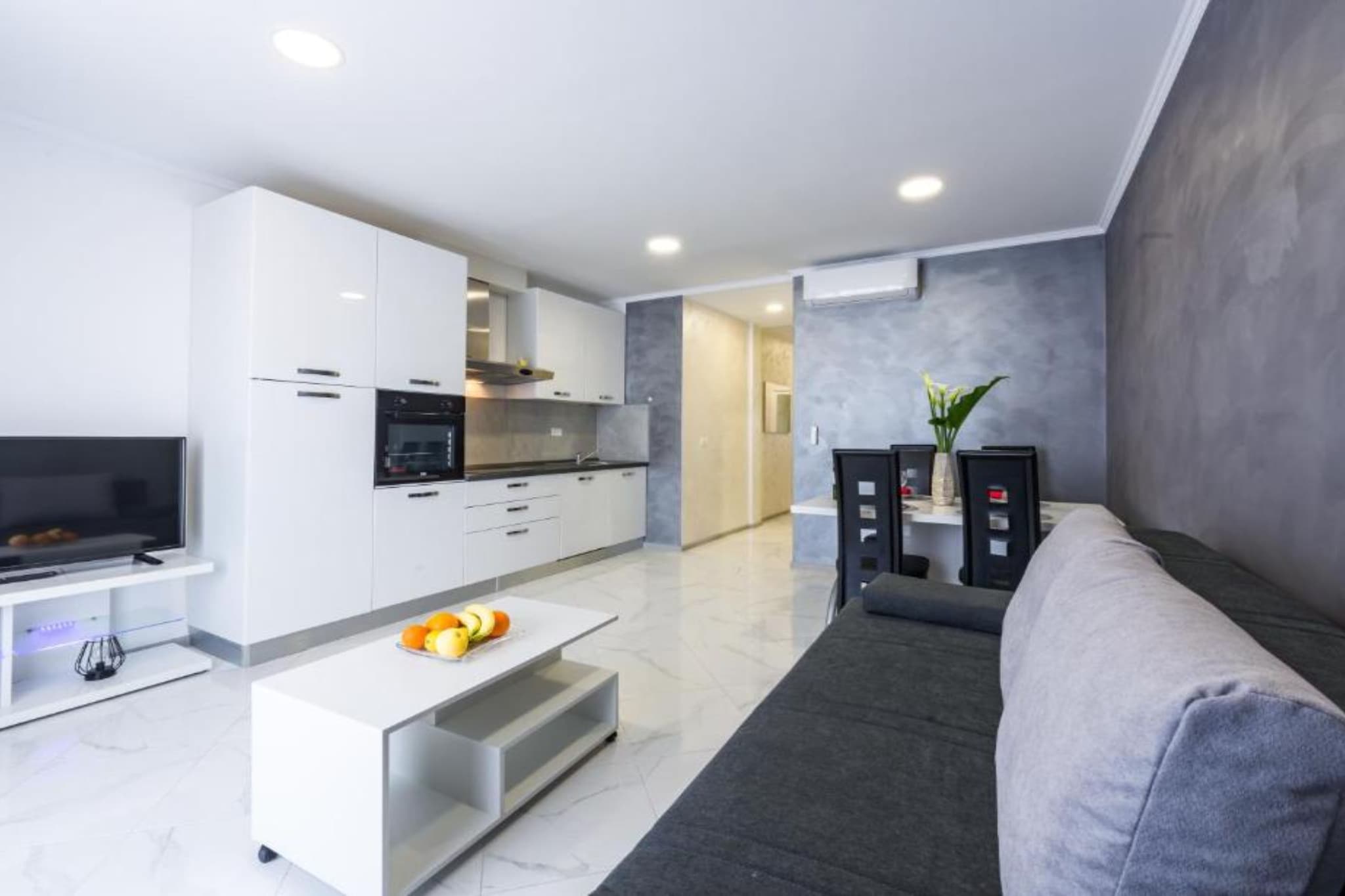 Lumina Sea Apartments Cavtat - Two Bedroom Apartment with Sea View and Terrace - Woonkamer