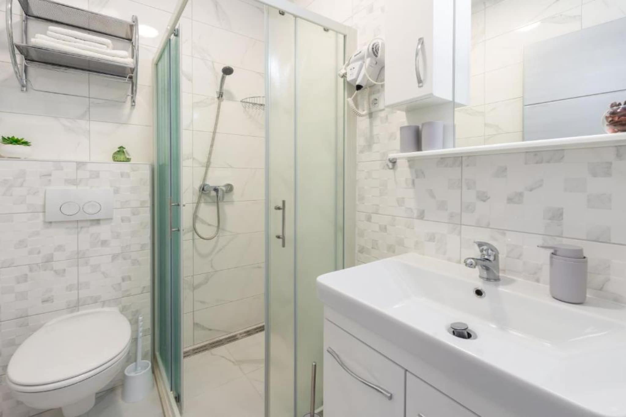 Lumina Sea Apartments Cavtat - Two Bedroom Apartment with Sea View and Terrace - Badkamer
