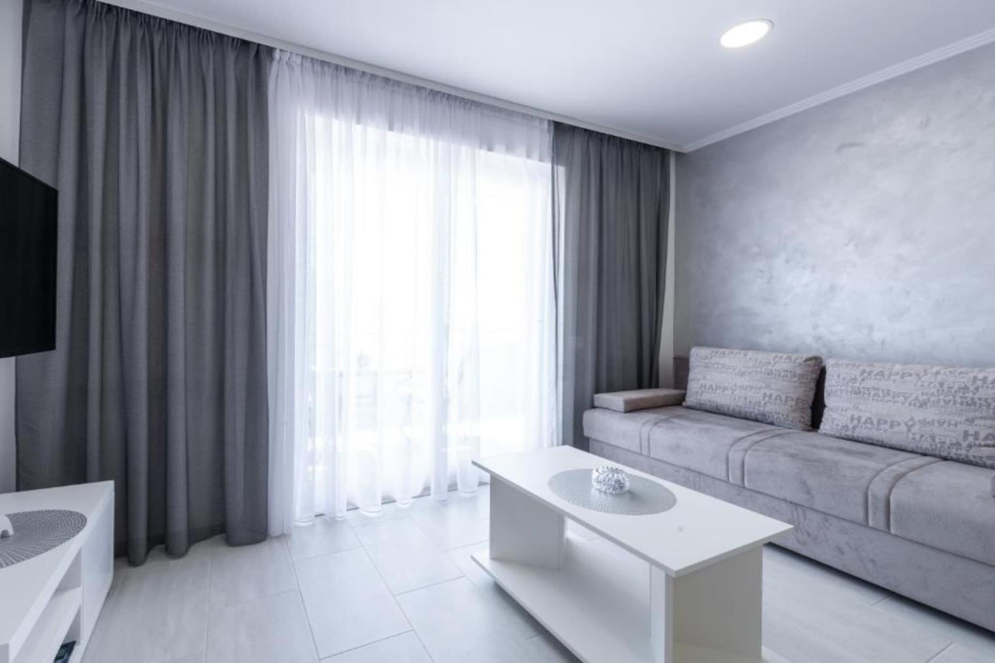 Lumina Sea Apartments Cavtat - Superior One Bedroom Apartment with Sea View and Terrace - Woonkamer