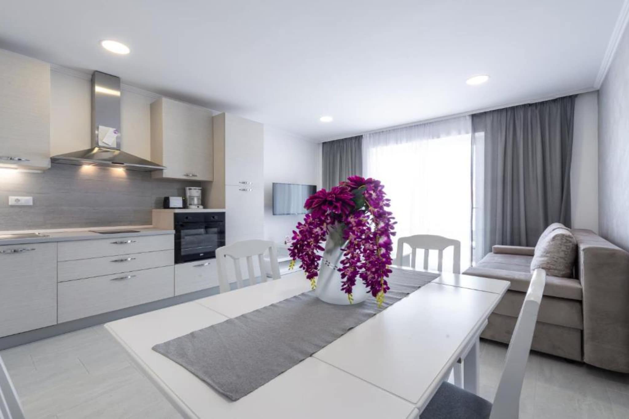 Lumina Sea Apartments Cavtat - Superior One Bedroom Apartment with Sea View and Terrace - Woonkamer