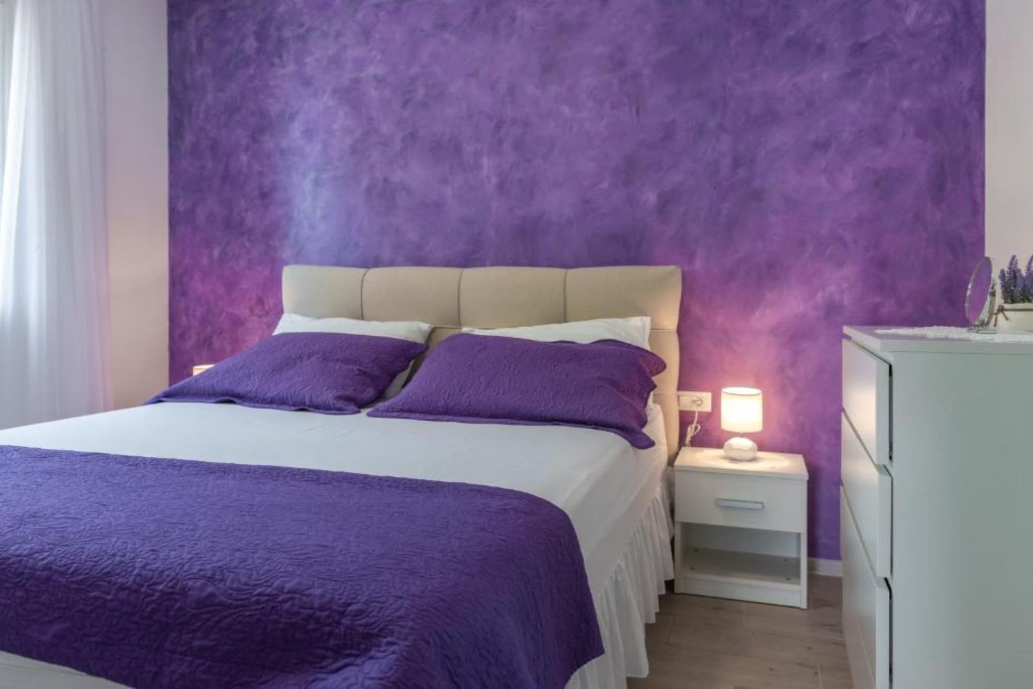 Lumina Sea Apartments Cavtat - Superior One Bedroom Apartment with Sea View and Terrace - Slaapkamer