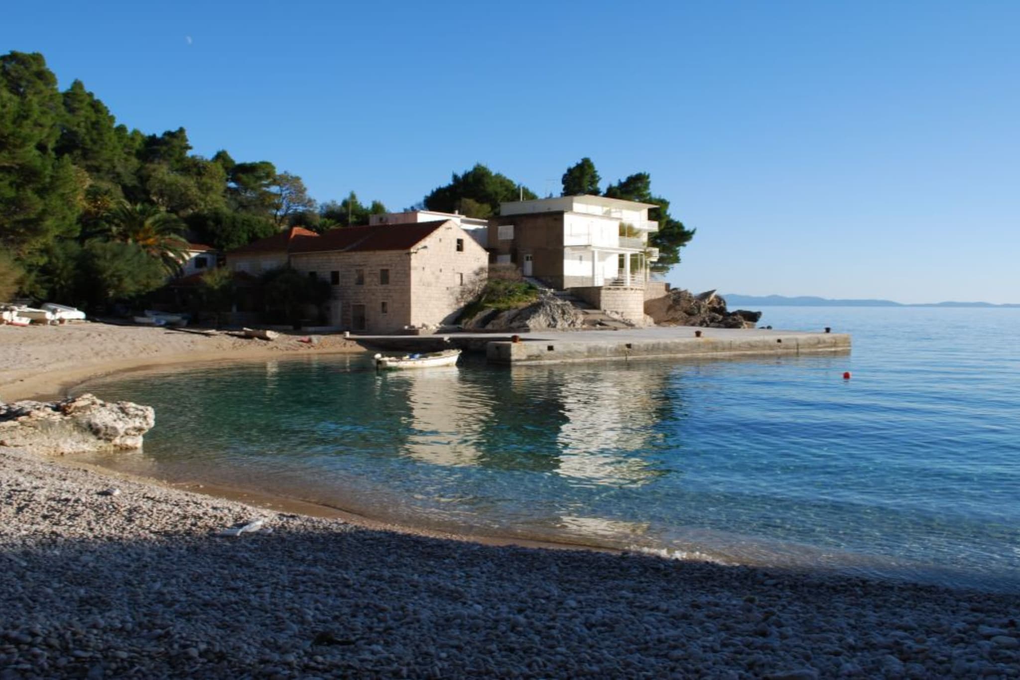 Apartments Trojanović - Three Bedroom Apartment  with Sea View and Balcony - Buitenlucht