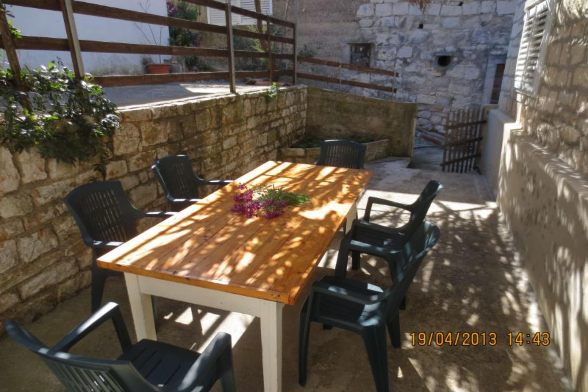 Apartments Trojanović - Three Bedroom Apartment  with Sea View and Balcony - Terrasbalkon