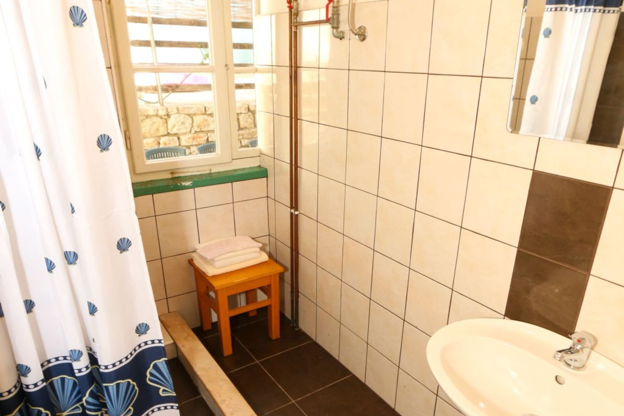 Apartments Trojanović - Three Bedroom Apartment  with Sea View and Balcony - Badkamer