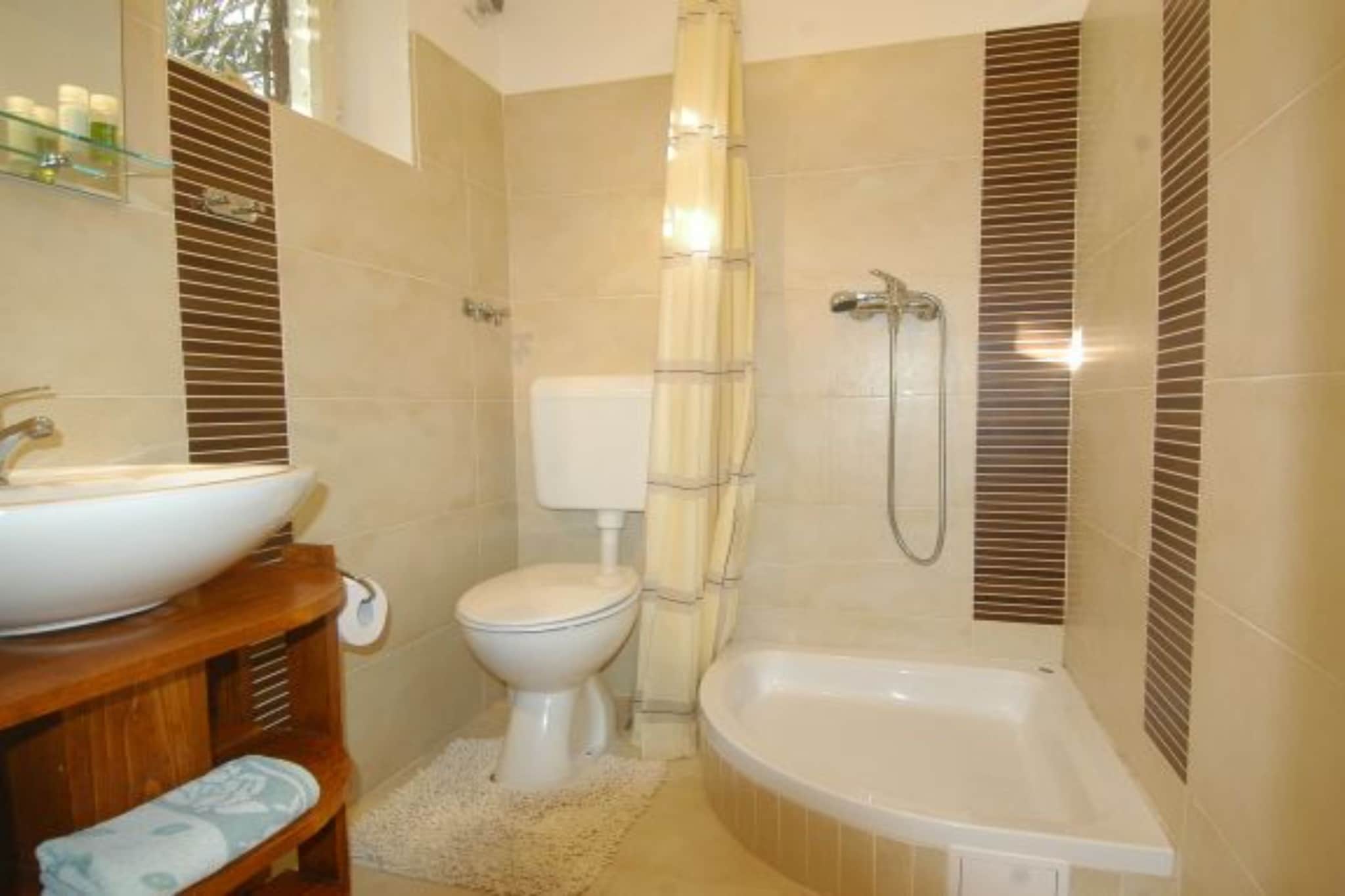 Apartments Trojanović - Duplex Studio Apartment with Terrace - Badkamer