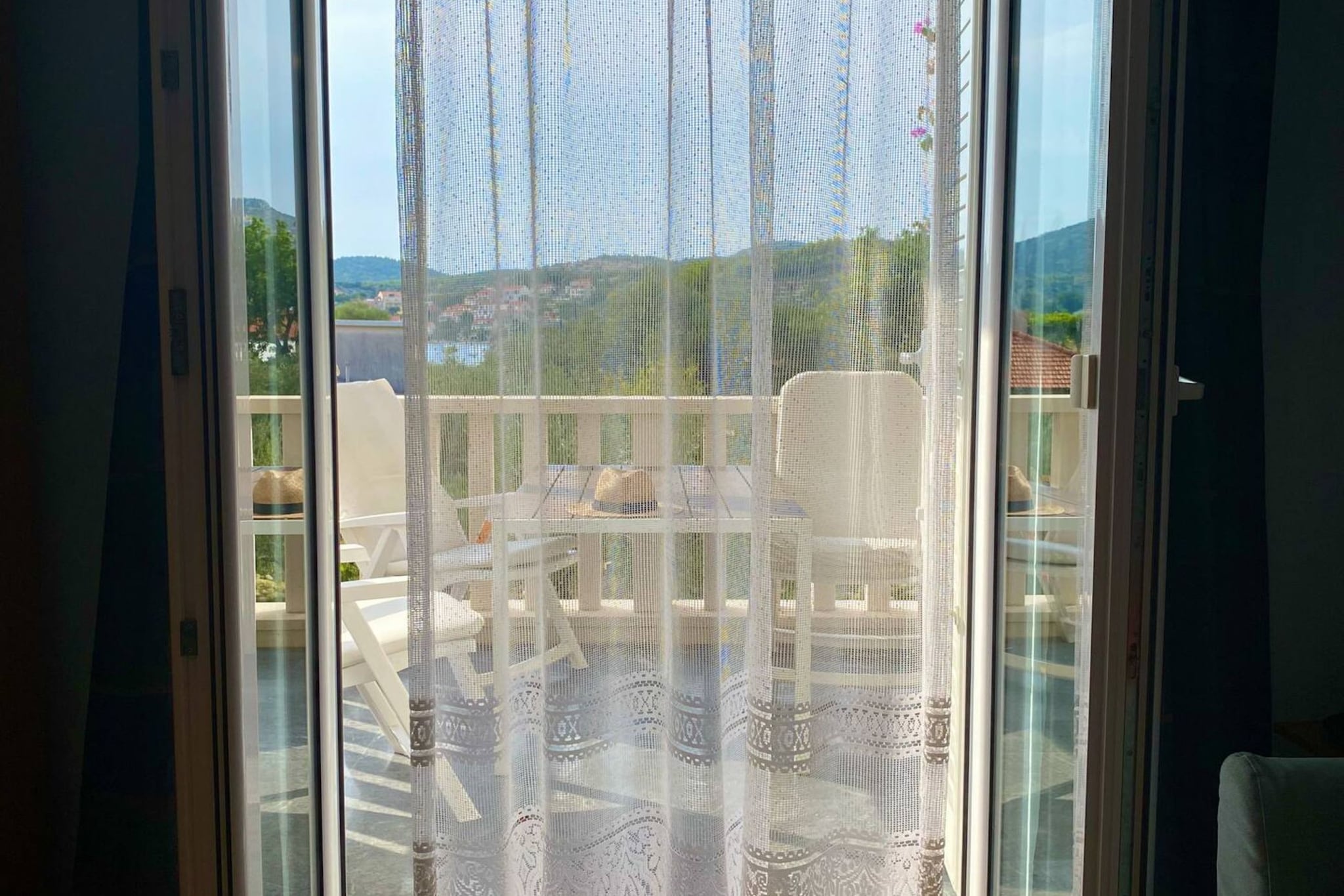 Villa Dube Slano Guest House - Superior One Bedroom Apartment with Sea View and Terrace - Terras