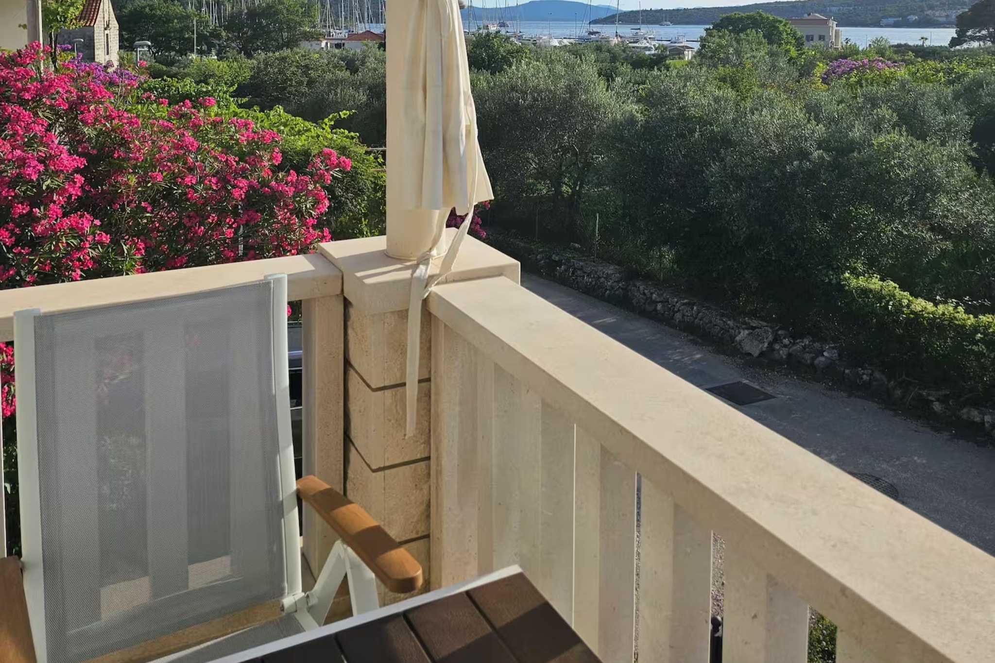 Villa Dube Slano Guest House - Superior One Bedroom Apartment with Sea View and Terrace - Terras