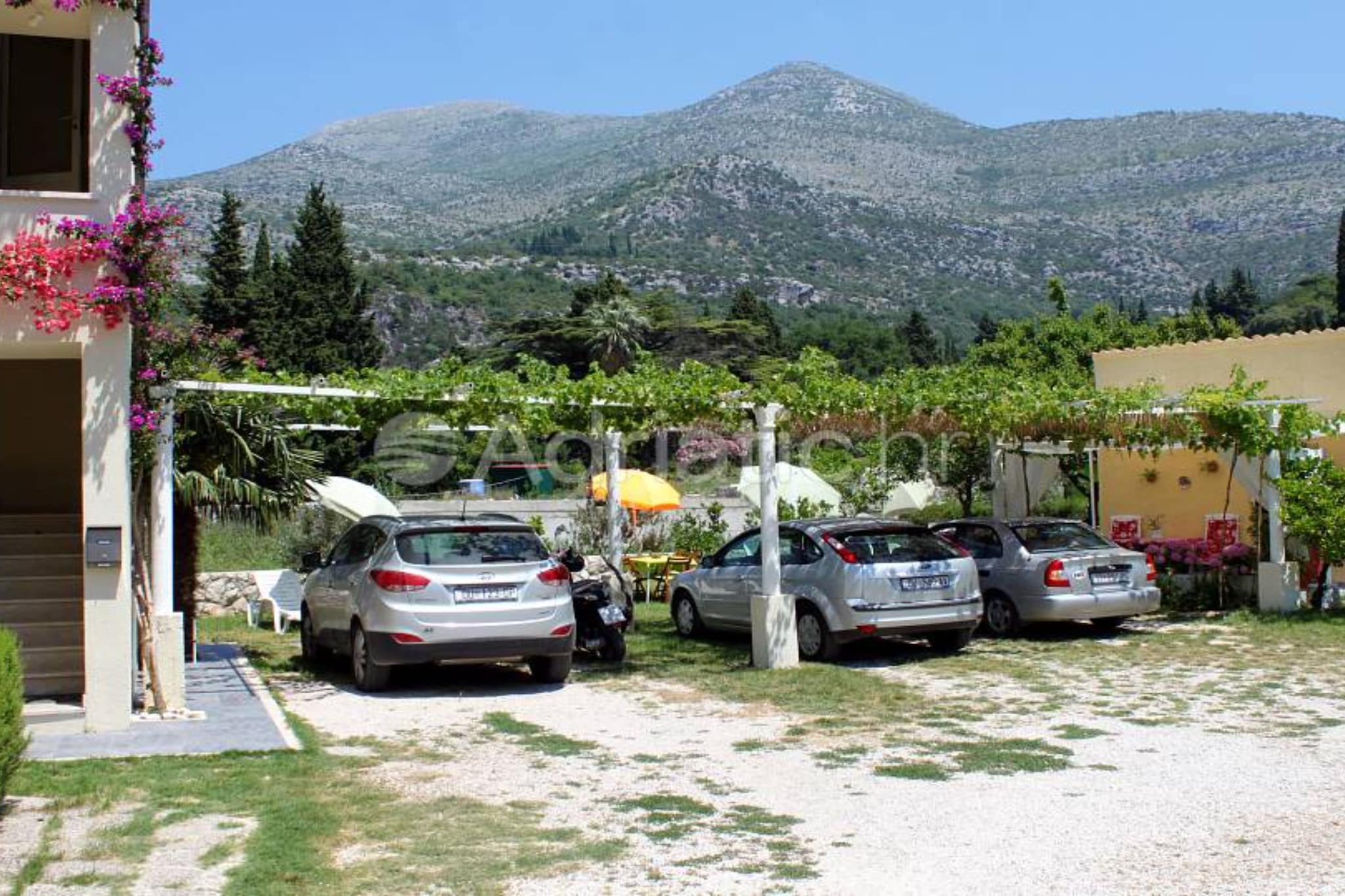 Villa Dube Slano Guest House - One Bedroom Apartment with Sea View and Terrace - Parkeerplaats
