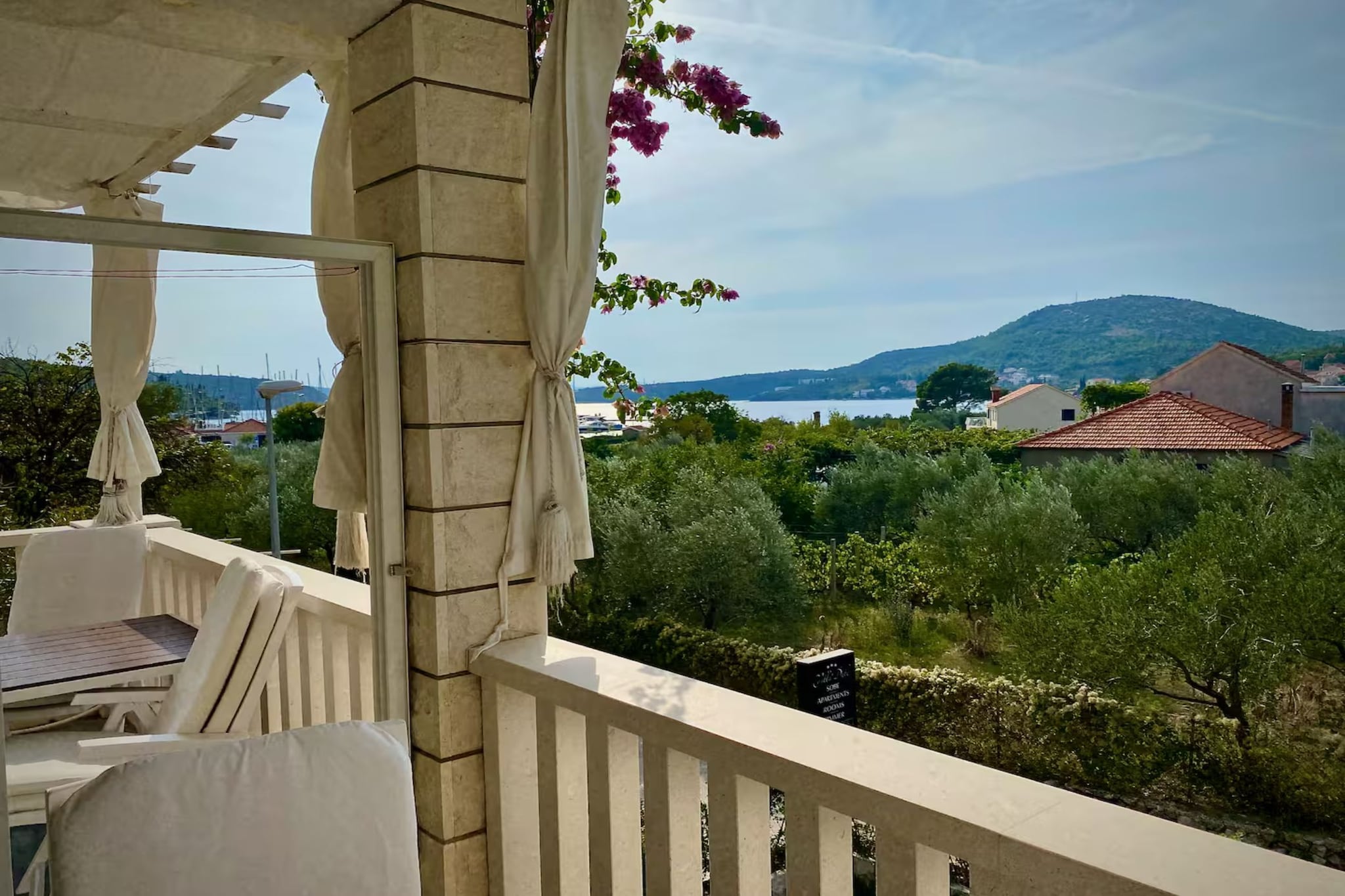 Villa Dube Slano Guest House - One Bedroom Apartment with Sea View and Terrace - Terras