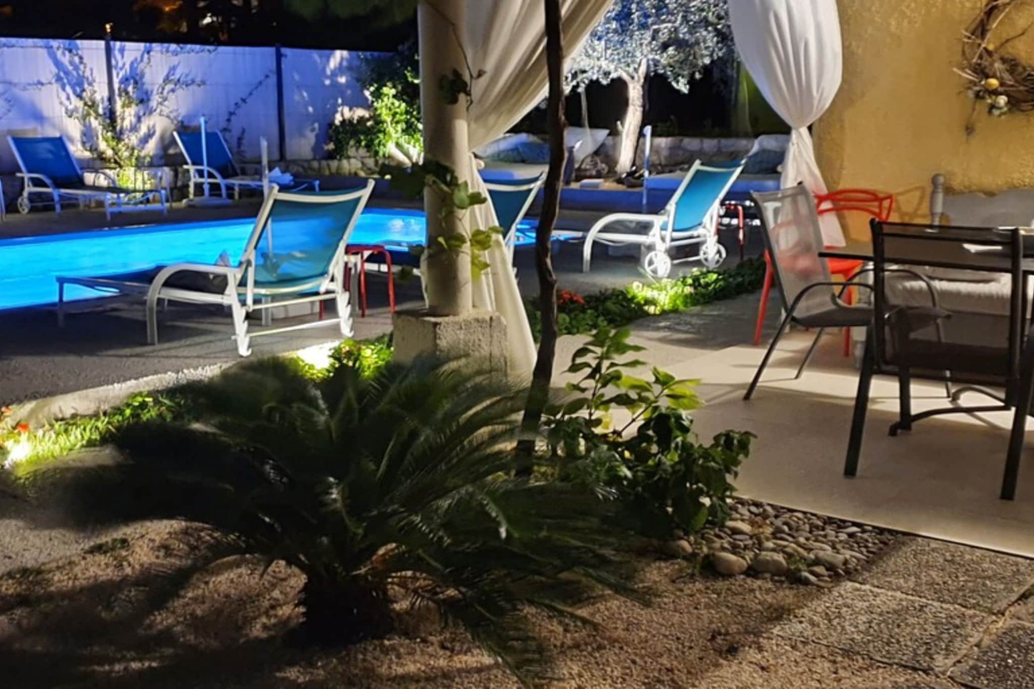 Villa Dube Slano Guest House - One Bedroom Apartment with Sea View and Terrace - Zwembad