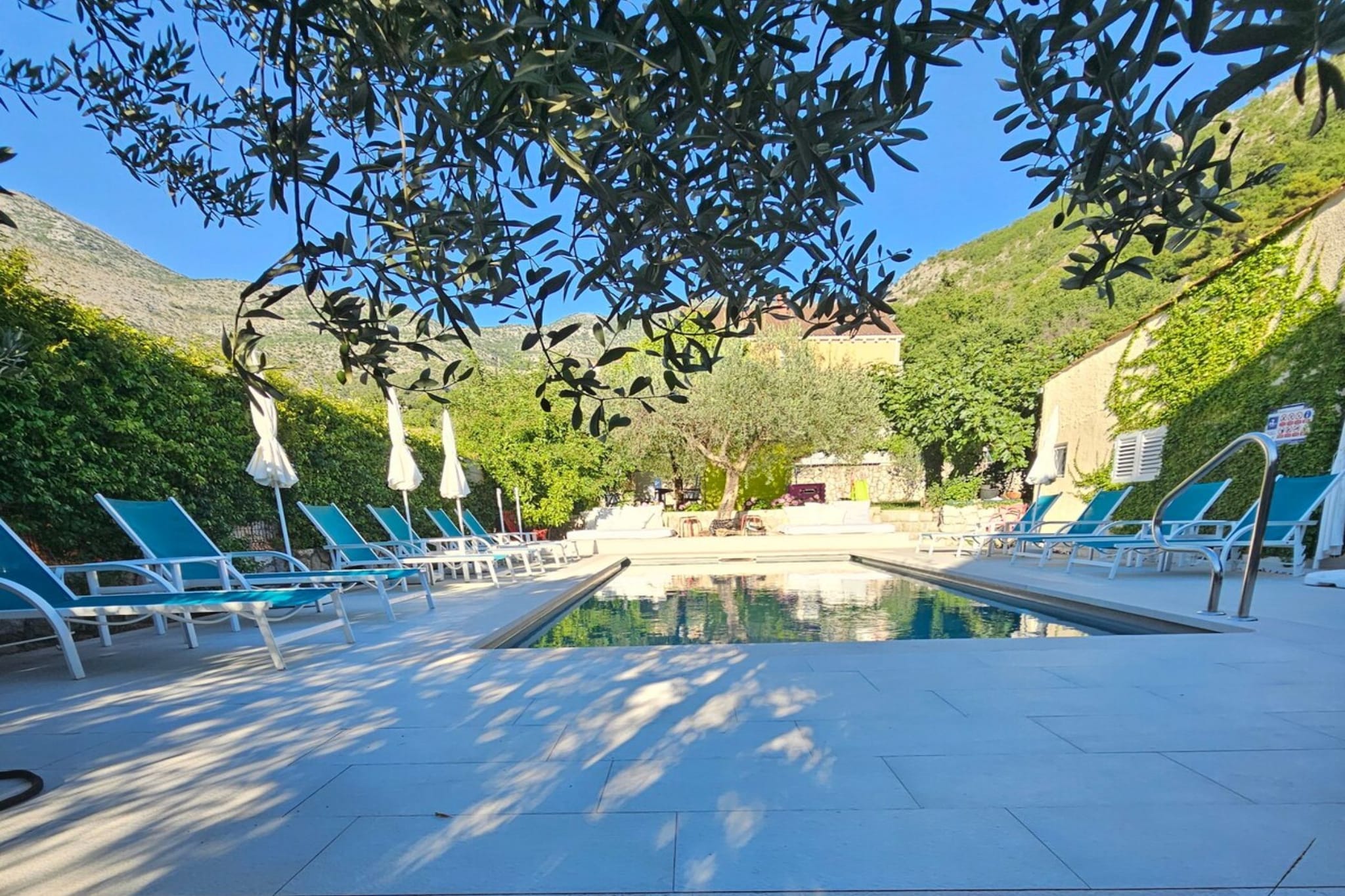 Villa Dube Slano Guest House - One Bedroom Apartment with Sea View and Terrace - Zwembad