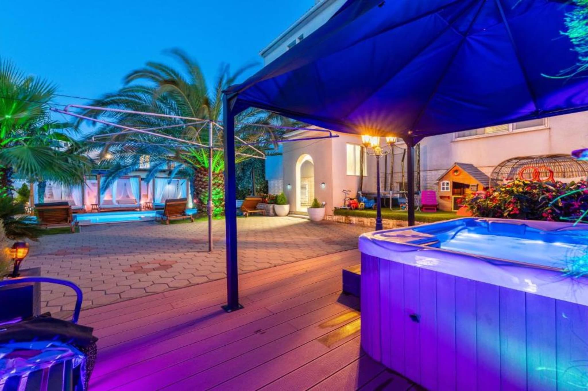 Bračić Premium Apartments with Outdoor Pool and Sauna - Two Bedroom Apartment with Balcony - Wellnessbereich