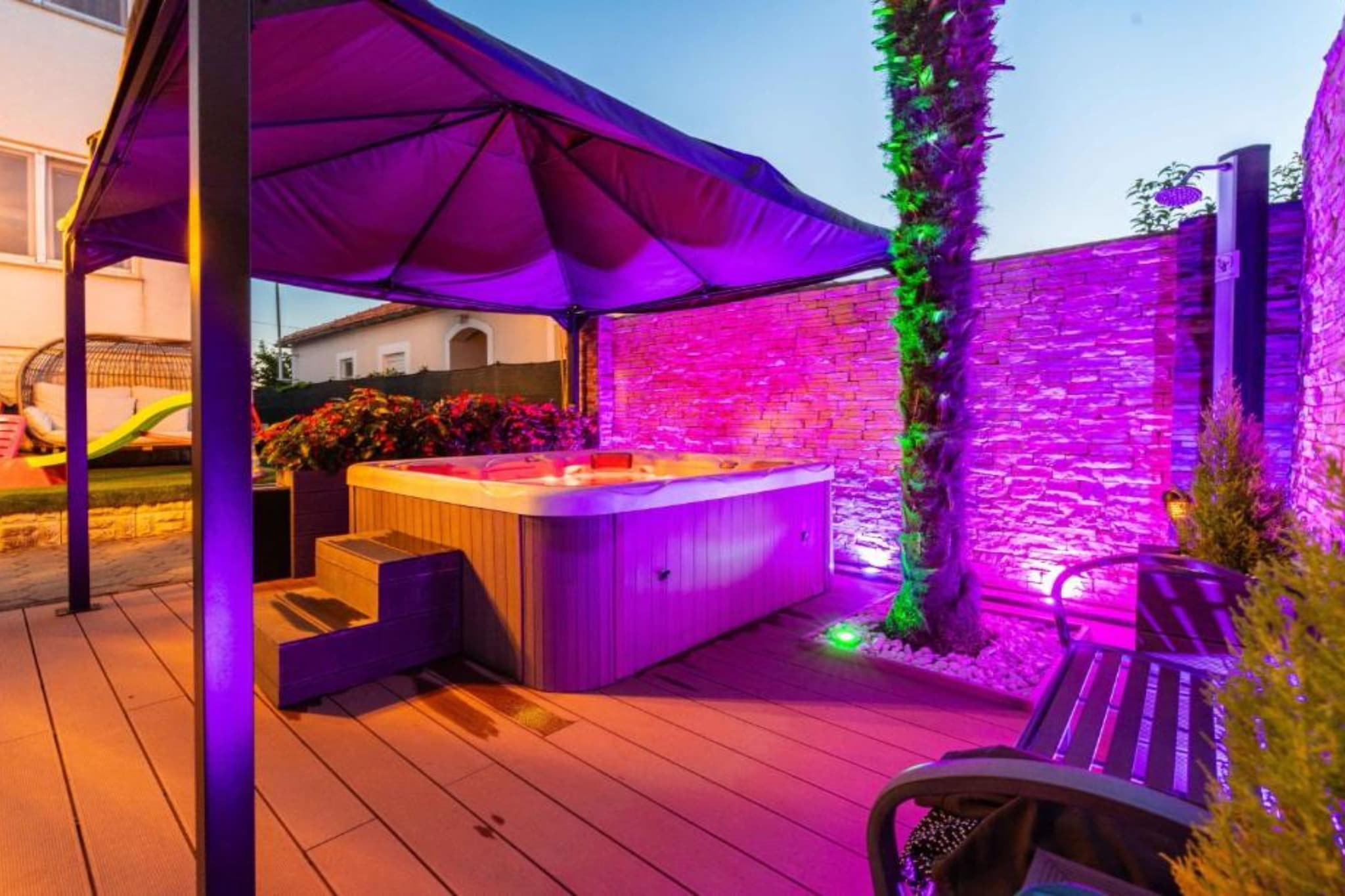 Bračić Premium Apartments with Outdoor Pool and Sauna - One Bedroom Apartment with Balcony - Wellnessbereich