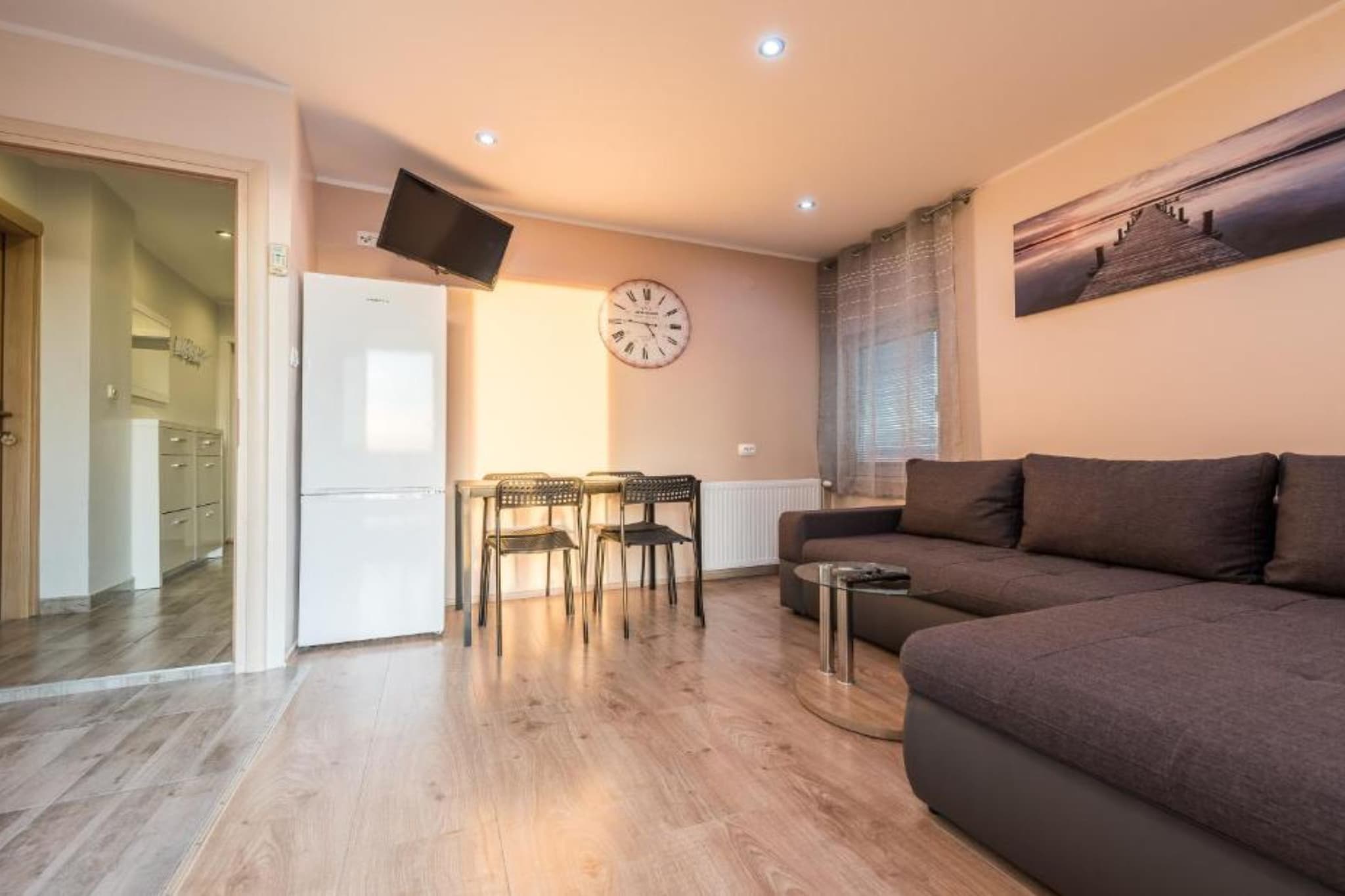 Bračić Premium Apartments with Outdoor Pool and Sauna - Superior Two Bedroom Apartment with Terrace - Woonkamer