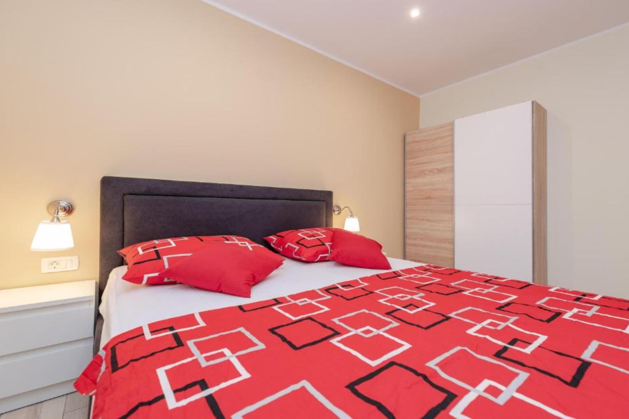 Bračić Premium Apartments with Outdoor Pool and Sauna - Superior Two Bedroom Apartment with Terrace - Slaapkamer