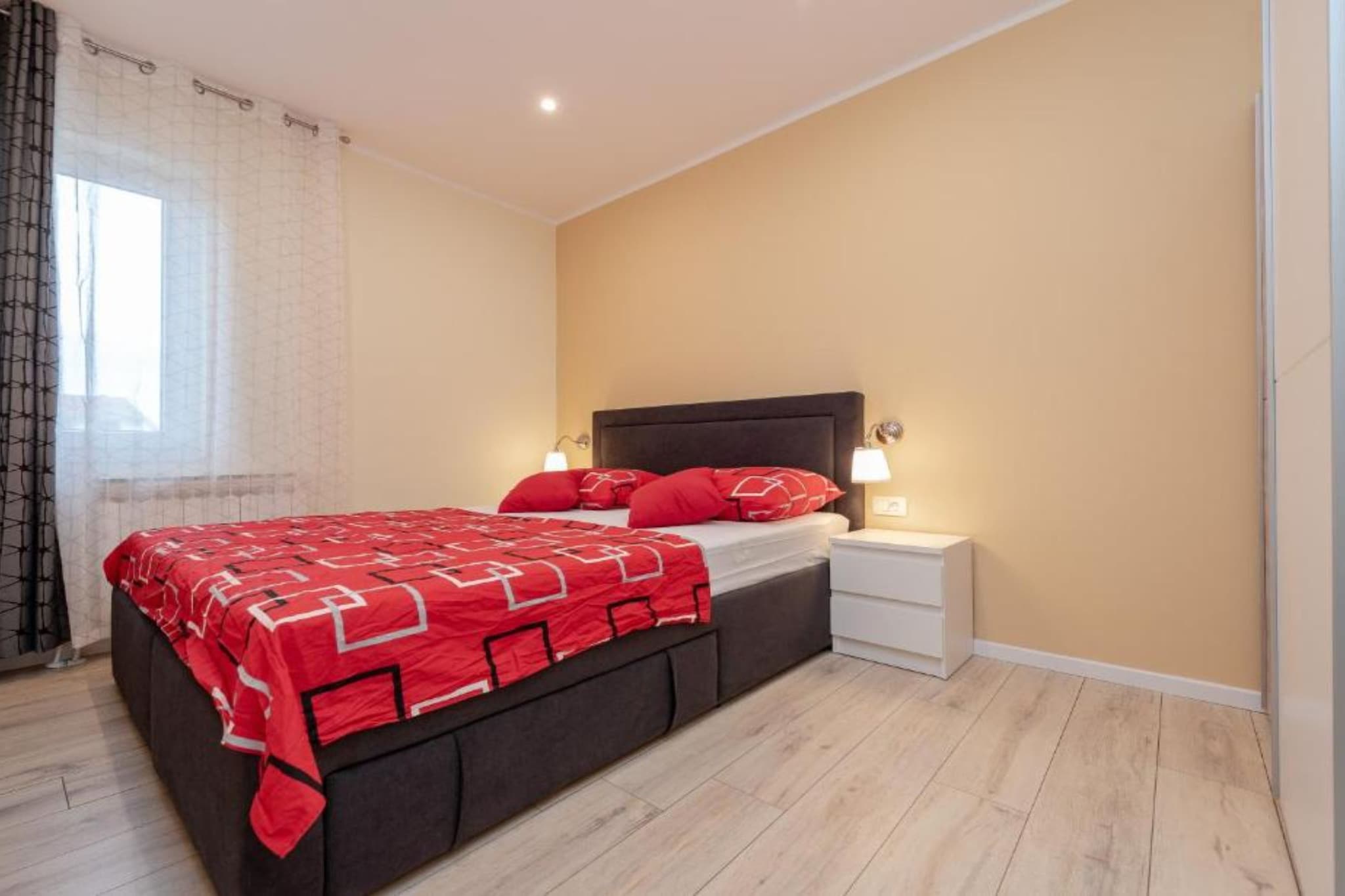 Bračić Premium Apartments with Outdoor Pool and Sauna - Superior Two Bedroom Apartment with Terrace - Slaapkamer