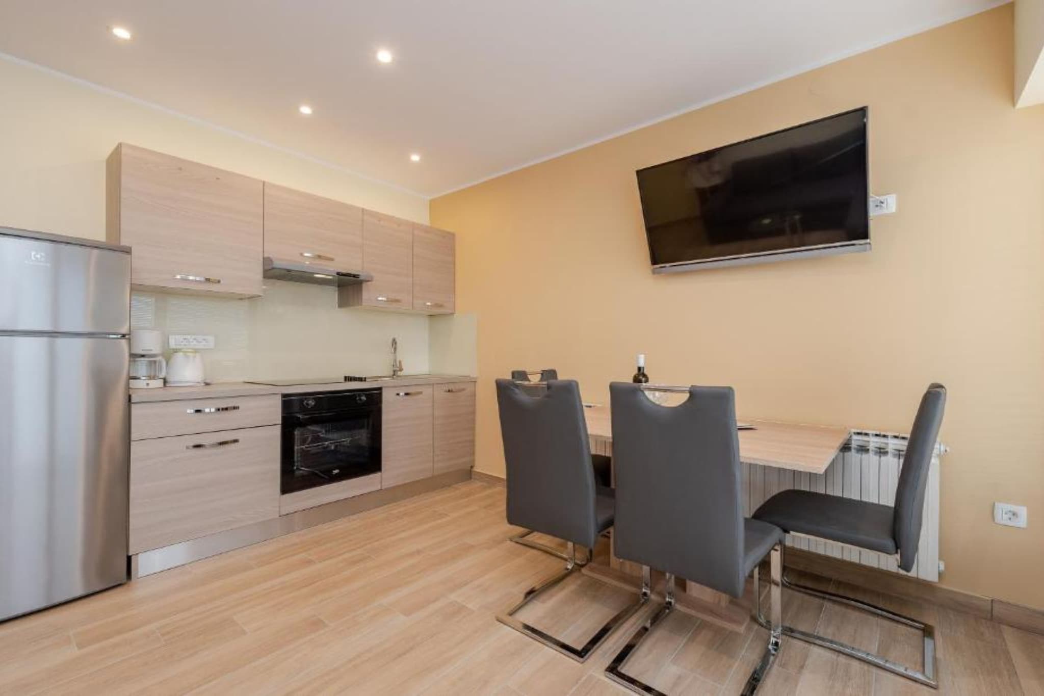 Bračić Premium Apartments with Outdoor Pool and Sauna - Superior Two Bedroom Apartment with Terrace - Keuken