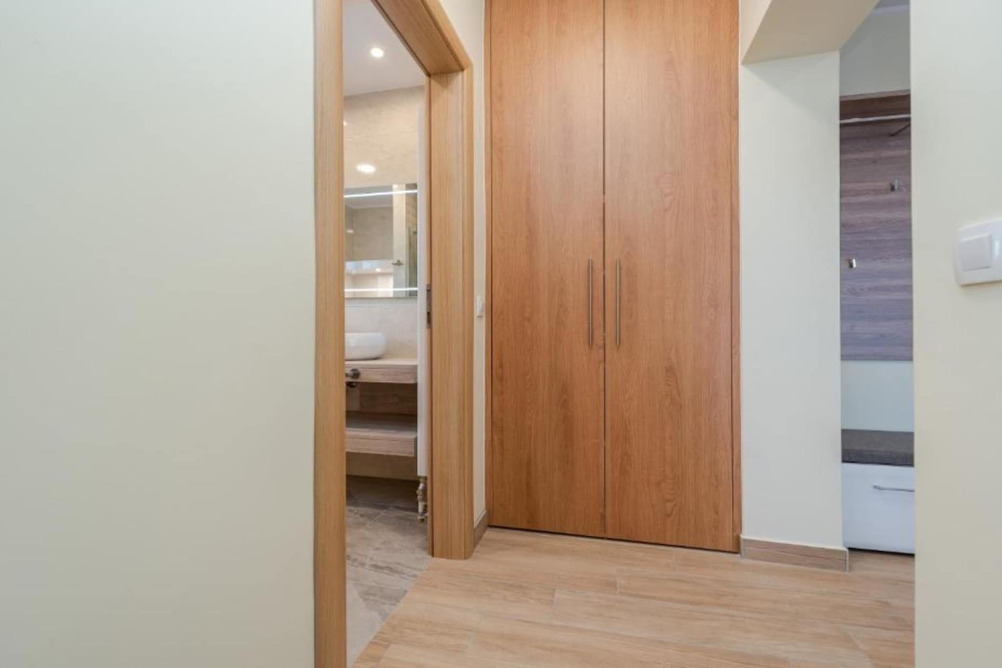 Bračić Premium Apartments with Outdoor Pool and Sauna - Superior One Bedroom Apartment with Balcony - Slaapkamer