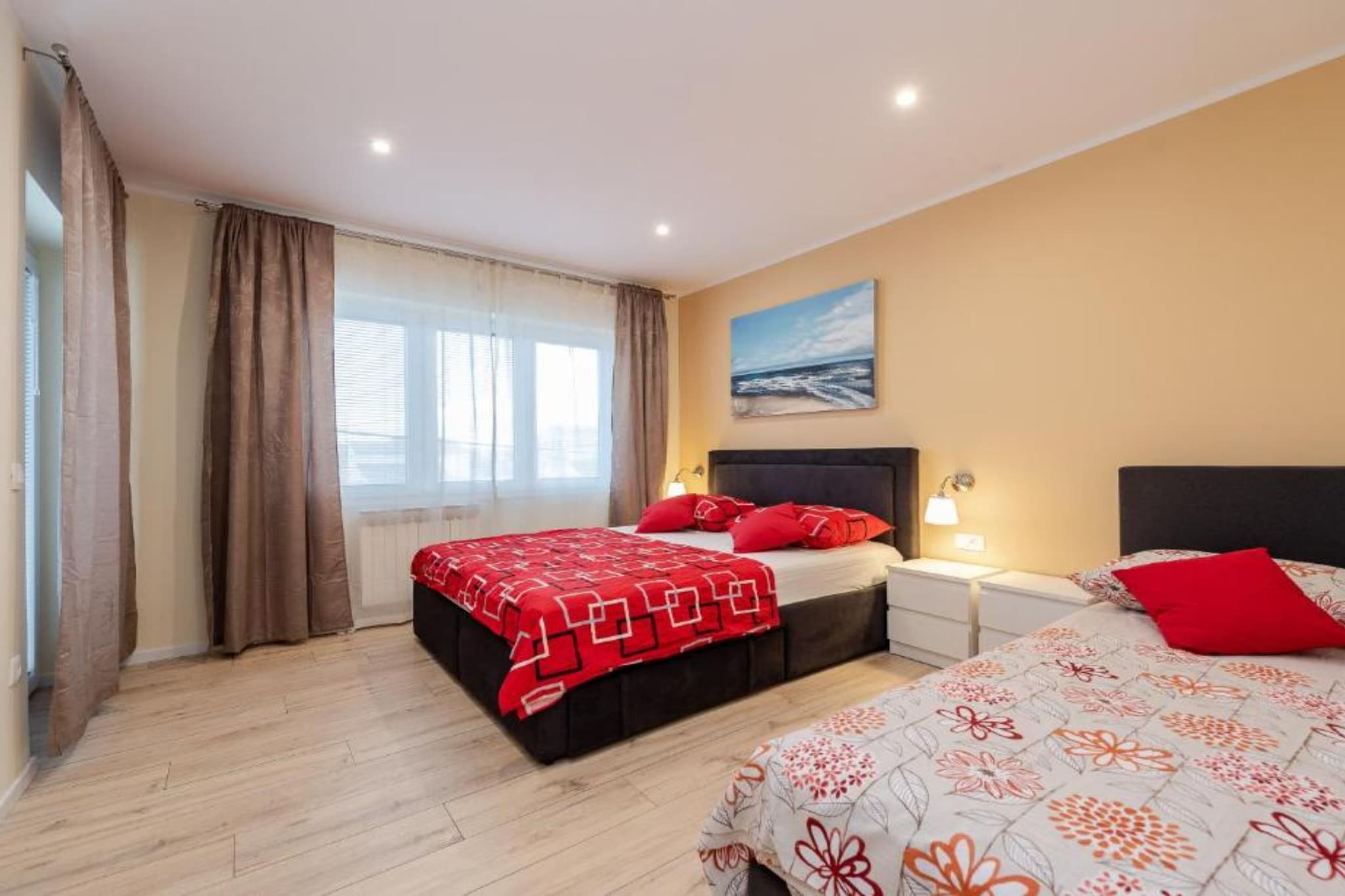 Bračić Premium Apartments with Outdoor Pool and Sauna - Superior One Bedroom Apartment with Balcony - Slaapkamer