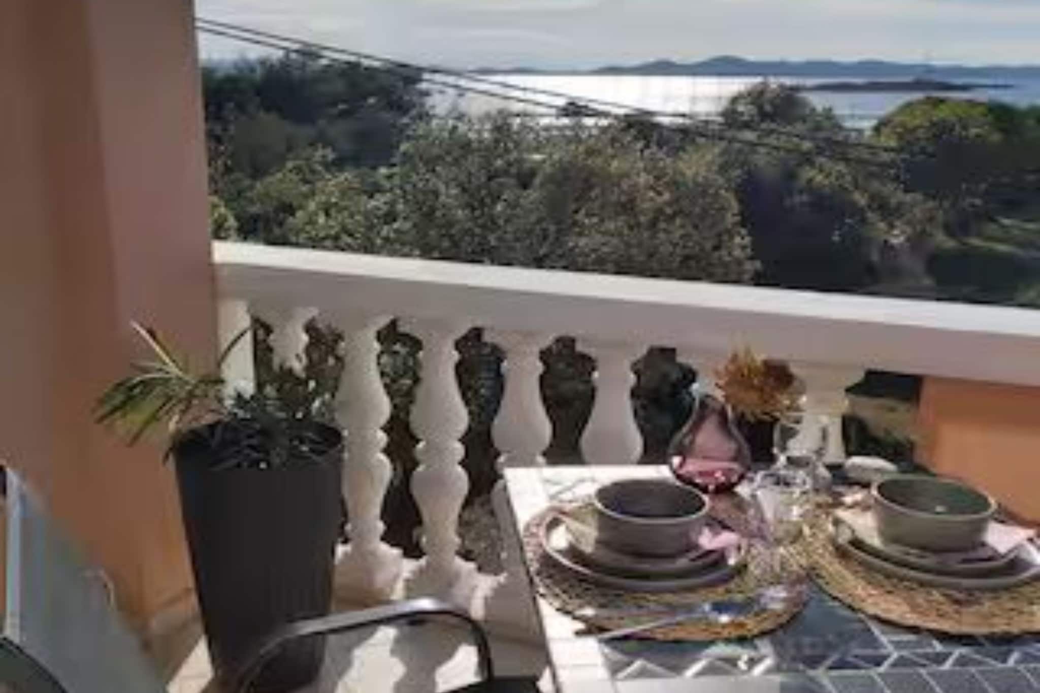 Villa Meeresblick  - Studio Apartment with Terrace and Sea View - Terrace balcony