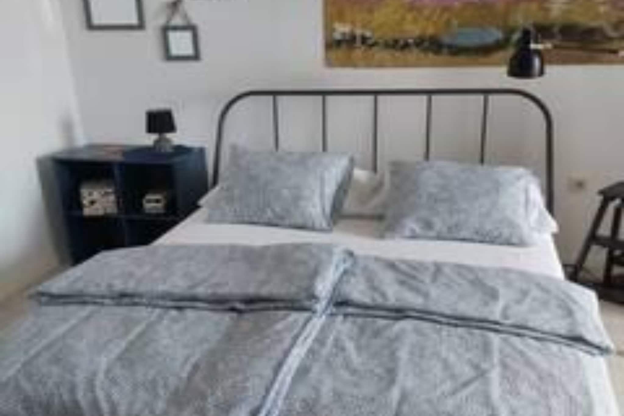 Villa Meeresblick  - Studio Apartment with Terrace and Sea View - Bedroom