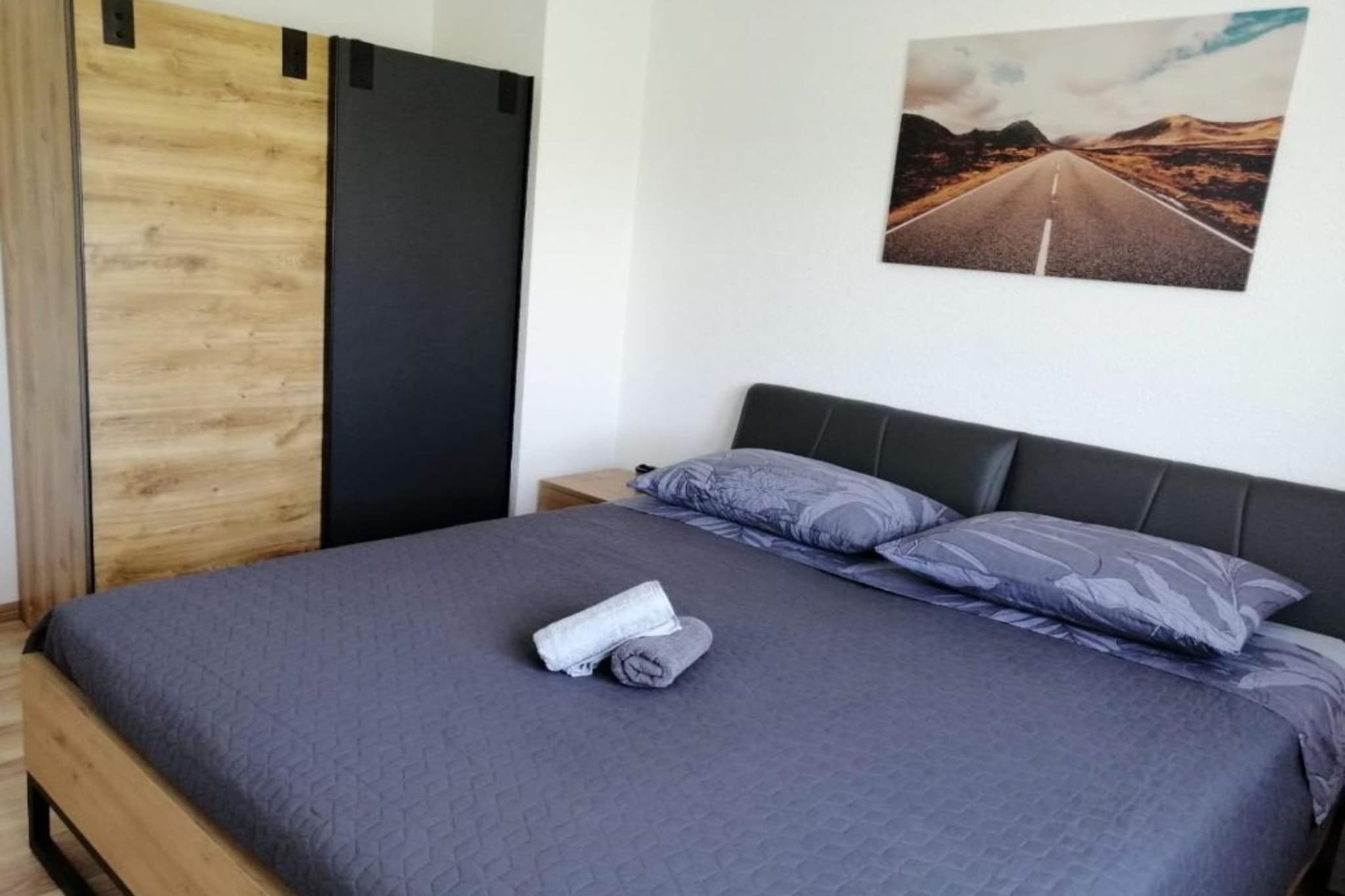 Apartment Penthouse Ivan- Two Bedroom Apartment  with Rooftop Swimming Pool - Slaapkamer
