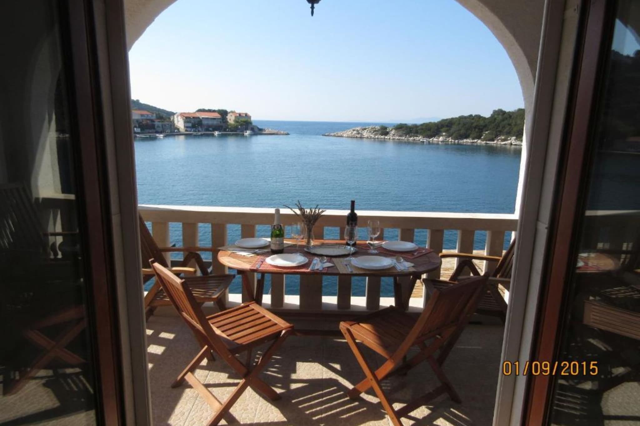 Studio Apartment with Terrace and Sea View  (2) - Terrasbalkon