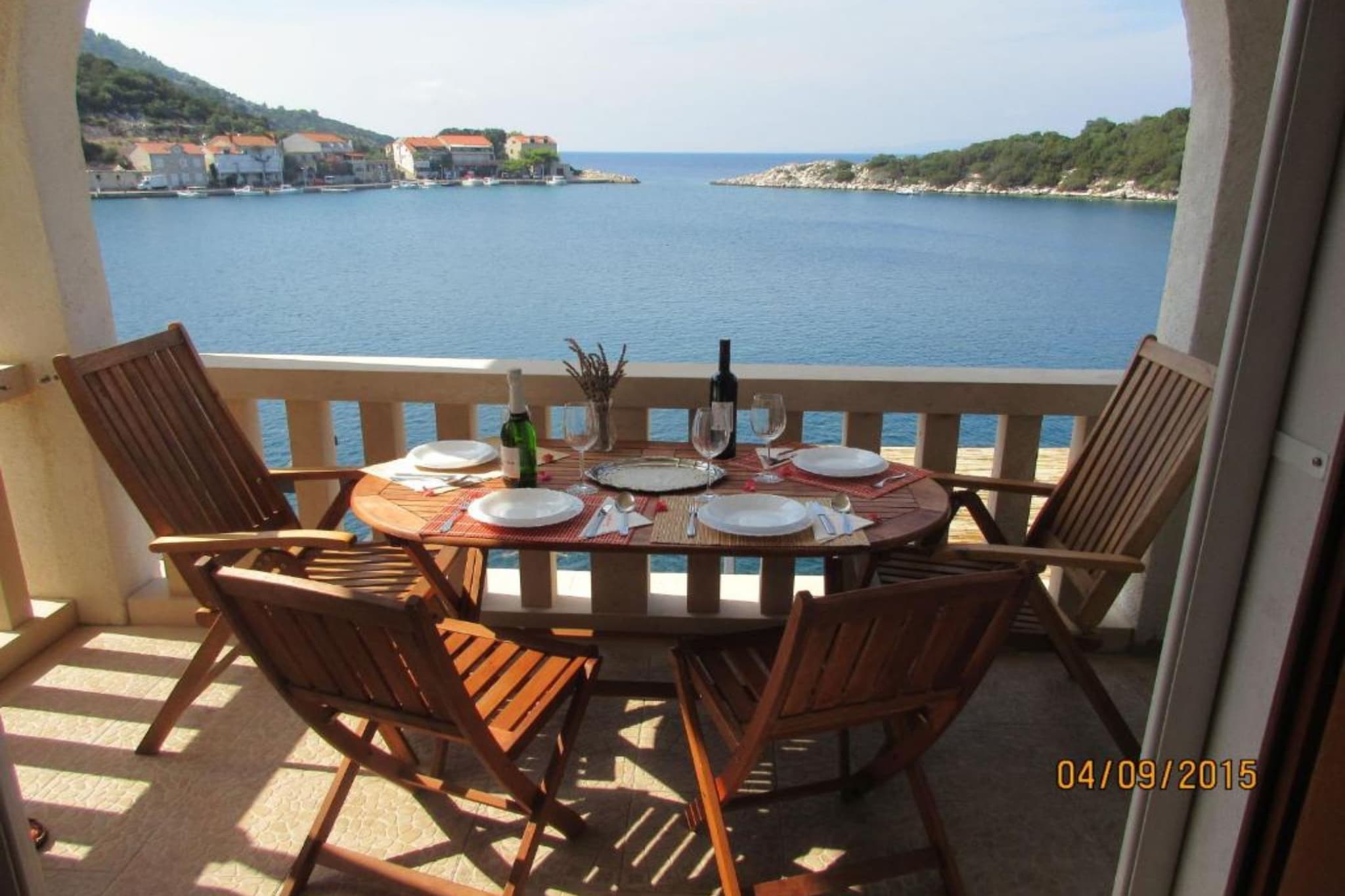 Studio Apartment with Terrace and Sea View  (2) - Terrasbalkon