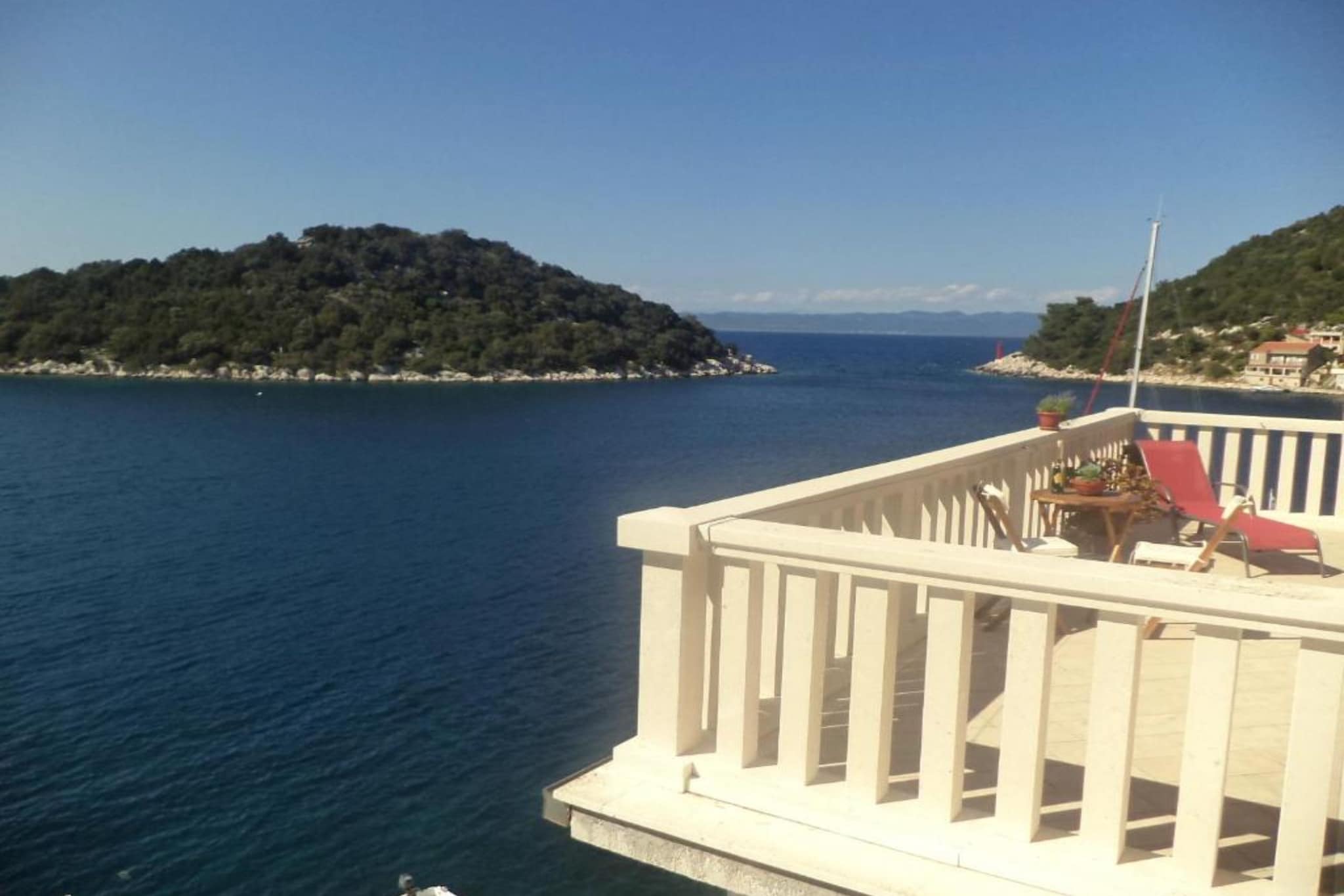 Studio Apartment with Terrace and Sea View  (2) - Terrasbalkon