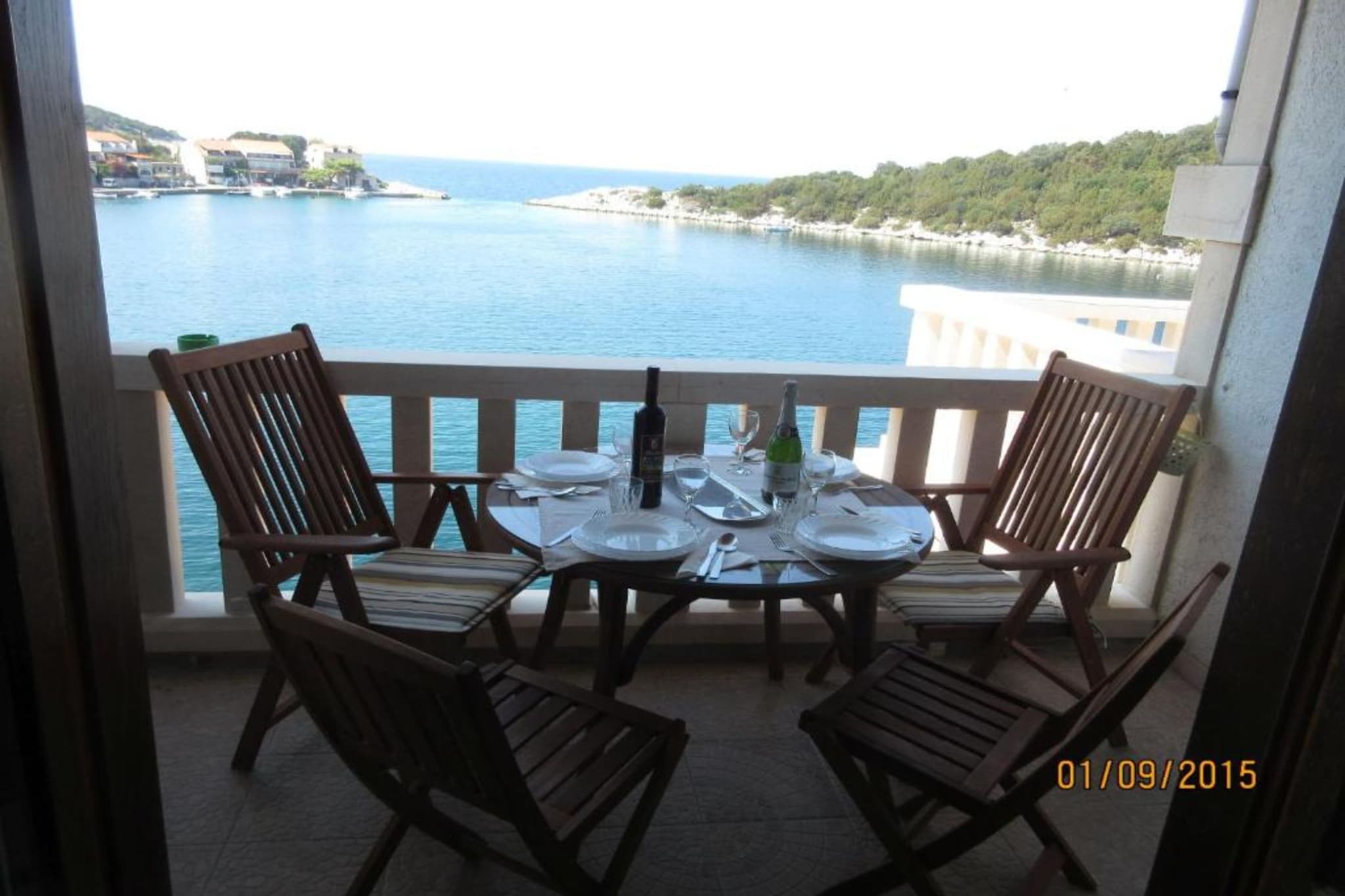 Studio Apartment with Terrace and Sea View  (2) - Terrasbalkon