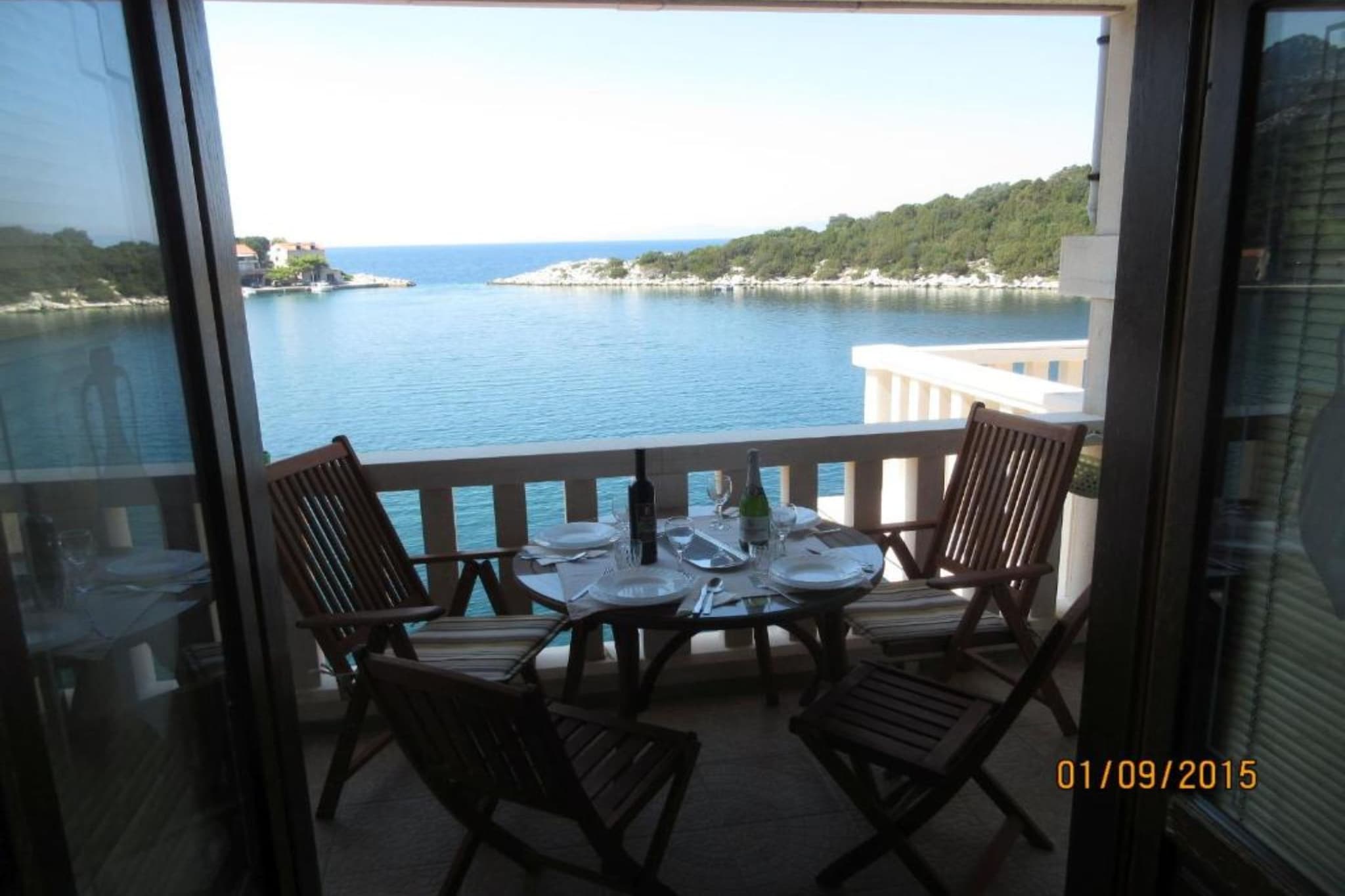 Studio Apartment with Terrace and Sea View  (2) - Terrasbalkon