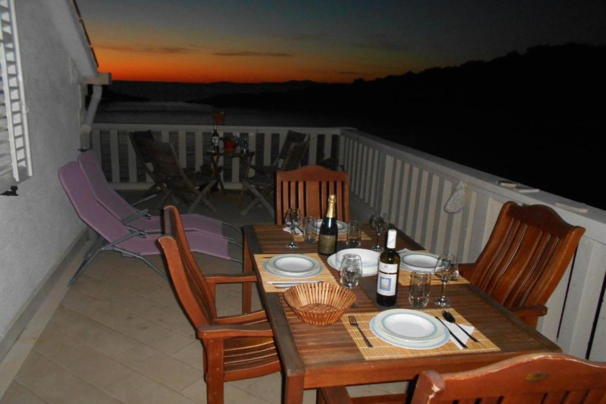 Studio Apartment with Terrace and Sea View  (2) - Terrasbalkon