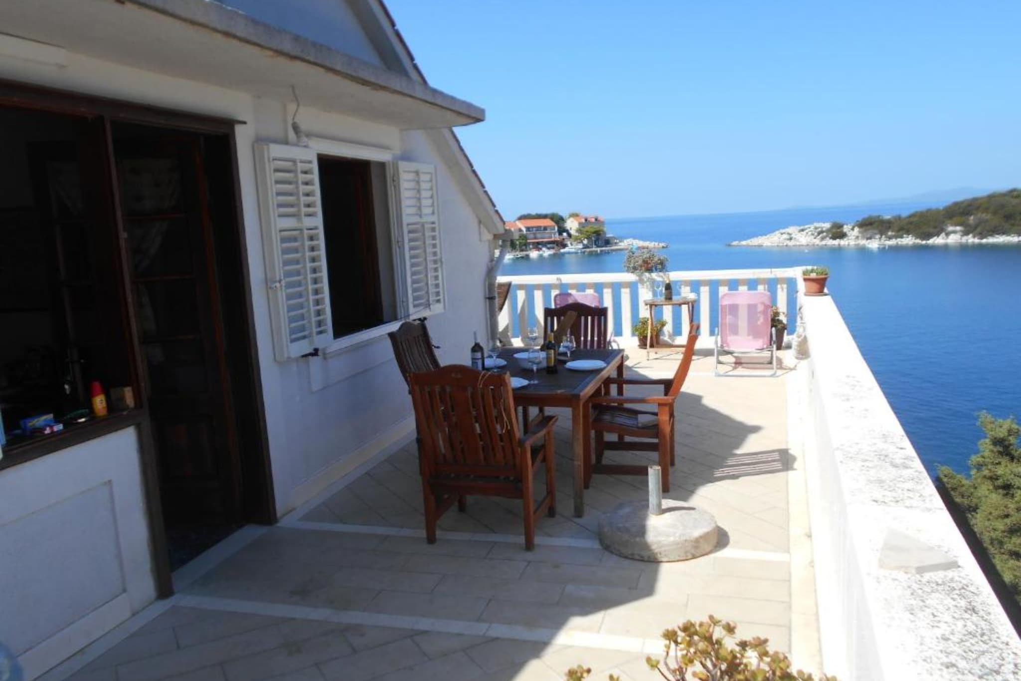 Studio Apartment with Terrace and Sea View  (2) - Terrasbalkon