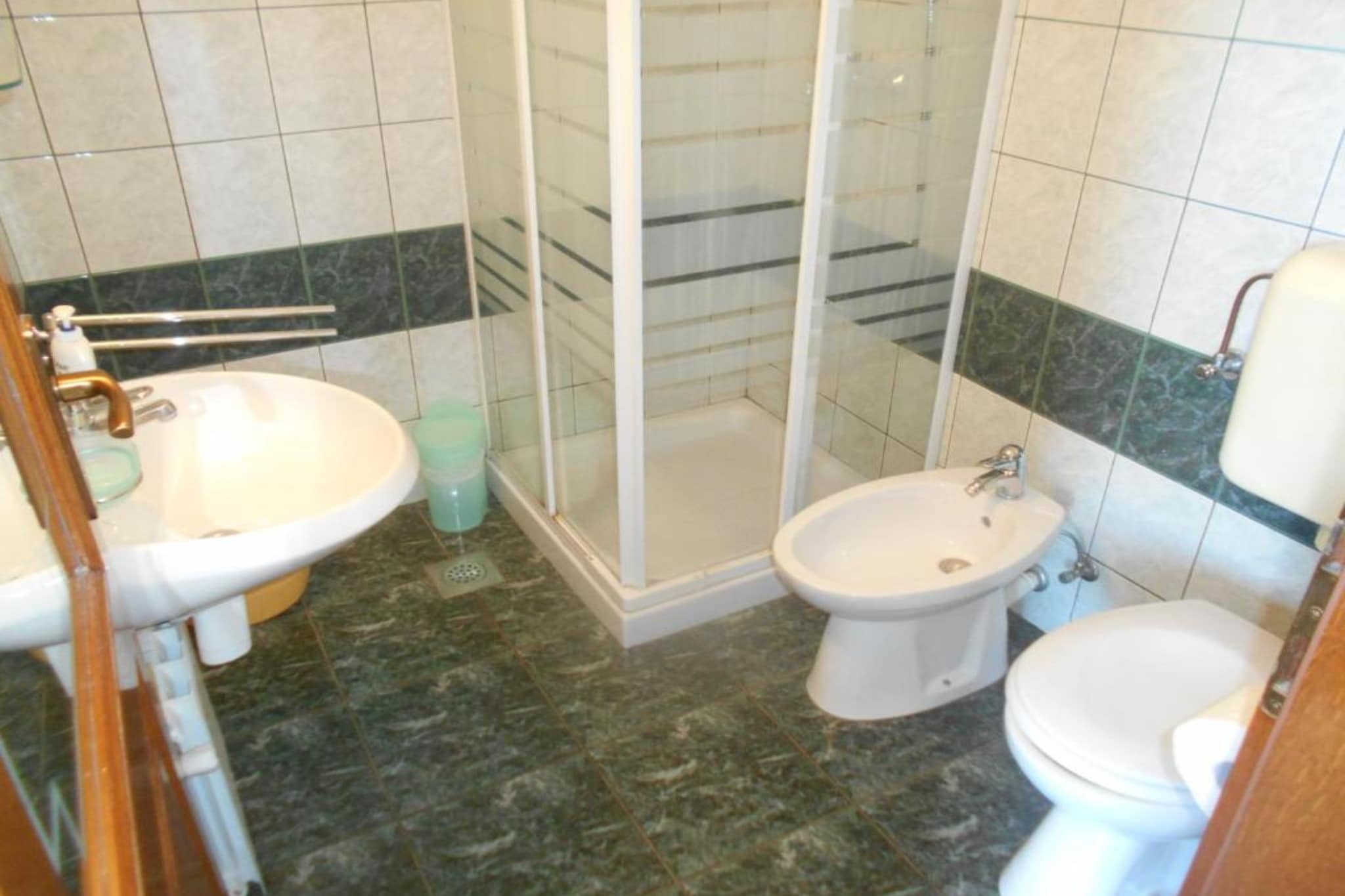 Studio Apartment with Terrace and Sea View  (2) - Badkamer