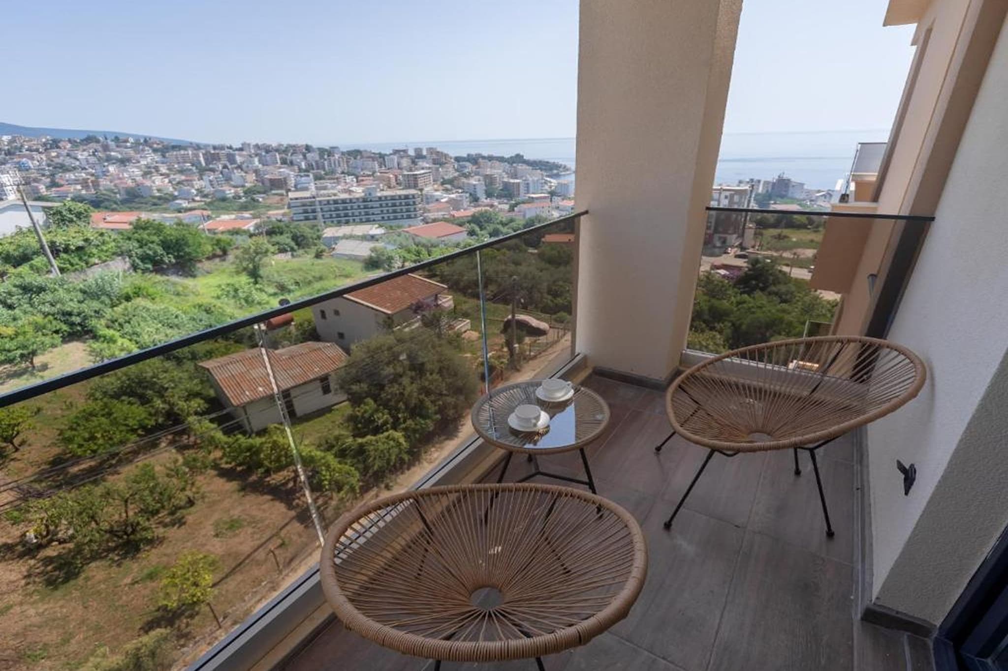 Hotel D'Iman - One Bedroom Suite with Sea View and Balcony - Terrasse / balcon