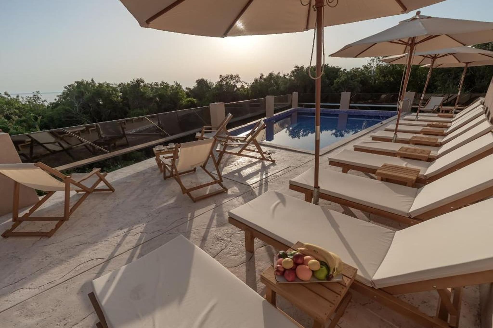 Hotel D'Iman - One Bedroom Suite with Sea View and Balcony (205) - Piscine