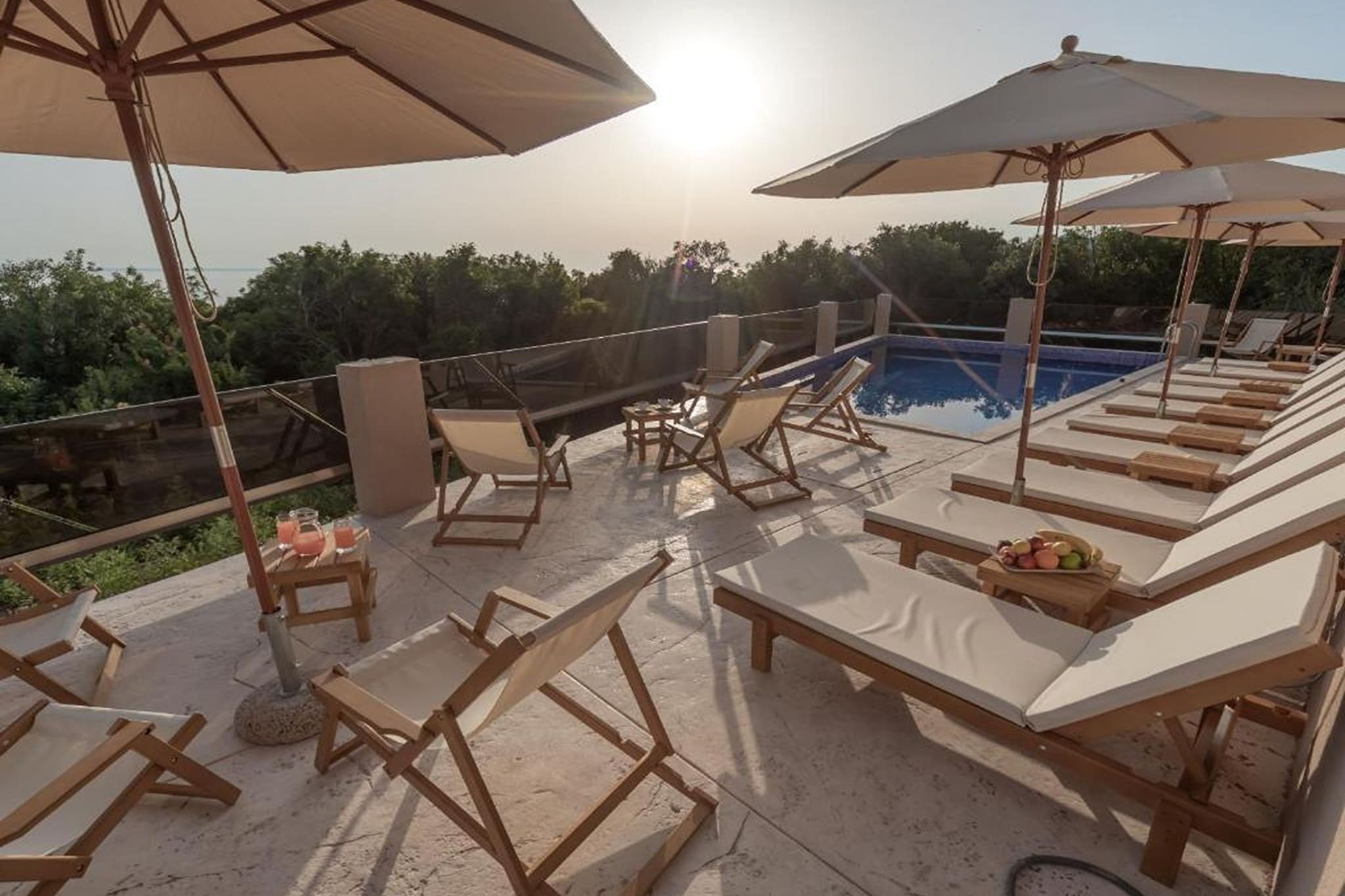 Hotel D'Iman - One Bedroom Suite with Sea View and Balcony (205) - Piscine