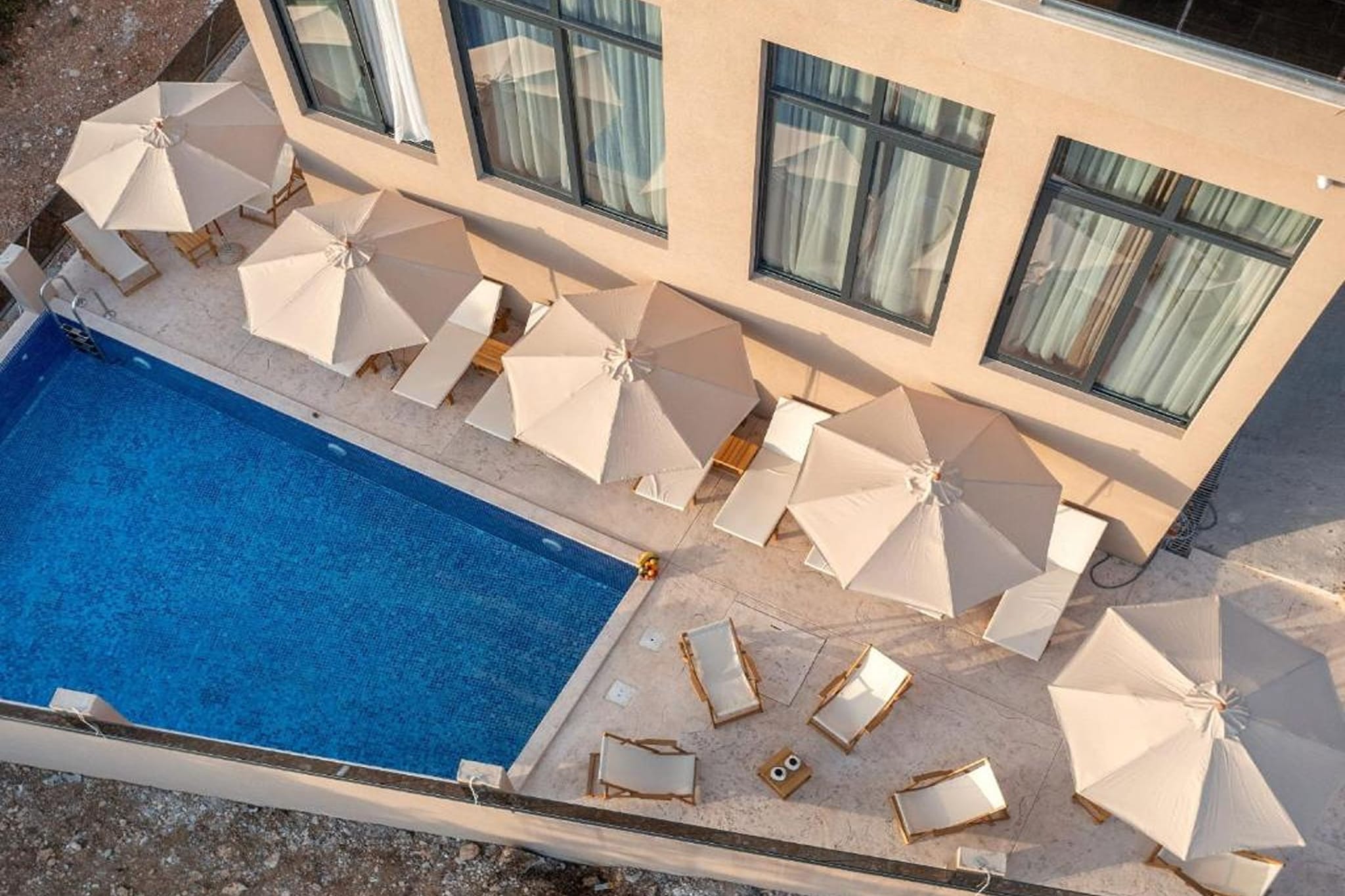 Hotel D'Iman - Classic Triple Room with Sea View and Balcony (203) - Piscine