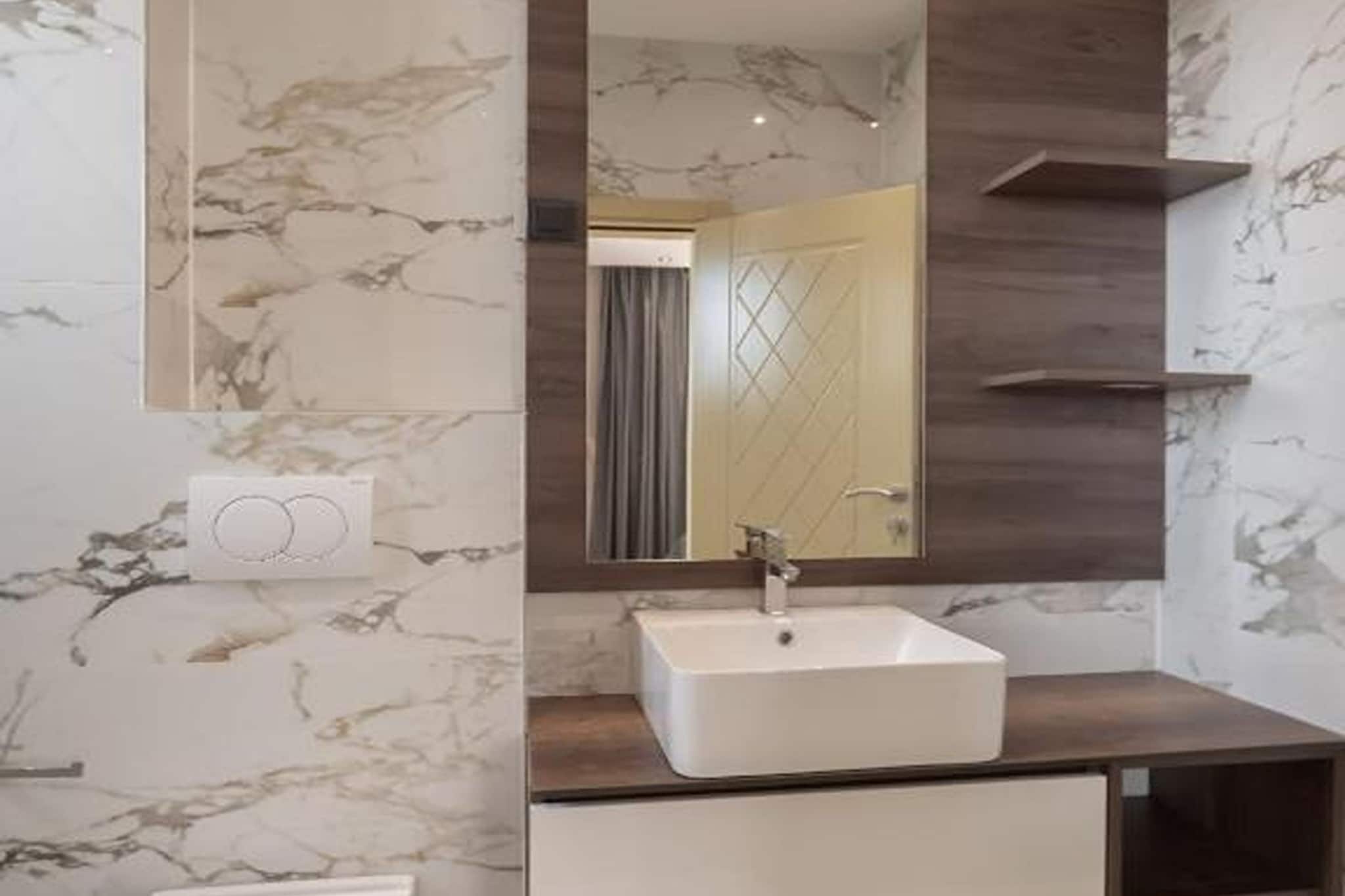 Hotel D'Iman - Classic Triple Room with Sea View and Balcony (203) - Salle de bain