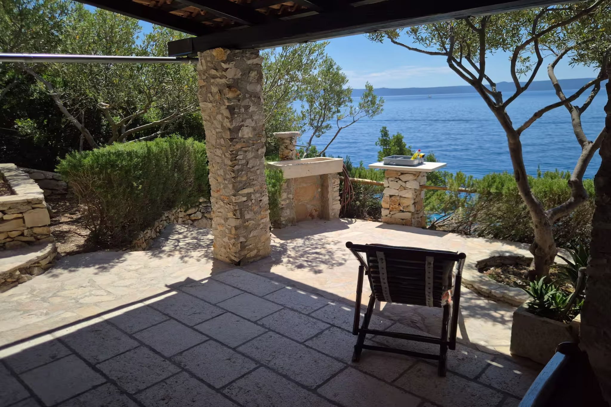 Robinson House Roko - Two Bedroom House with Terrace and Sea View - Terrasse / balcon