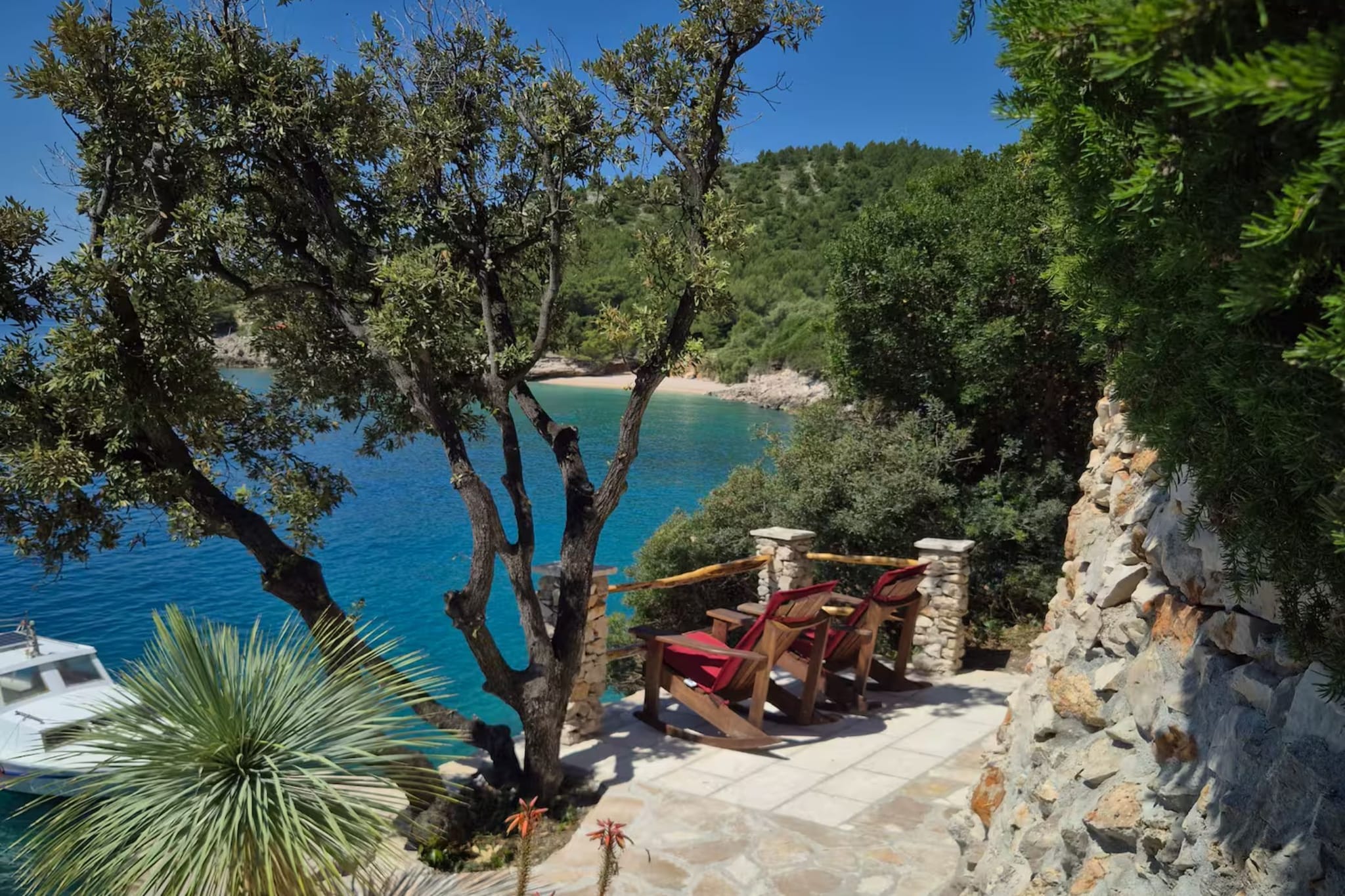 Robinson House Roko - Two Bedroom House with Terrace and Sea View - Terrasse / balcon