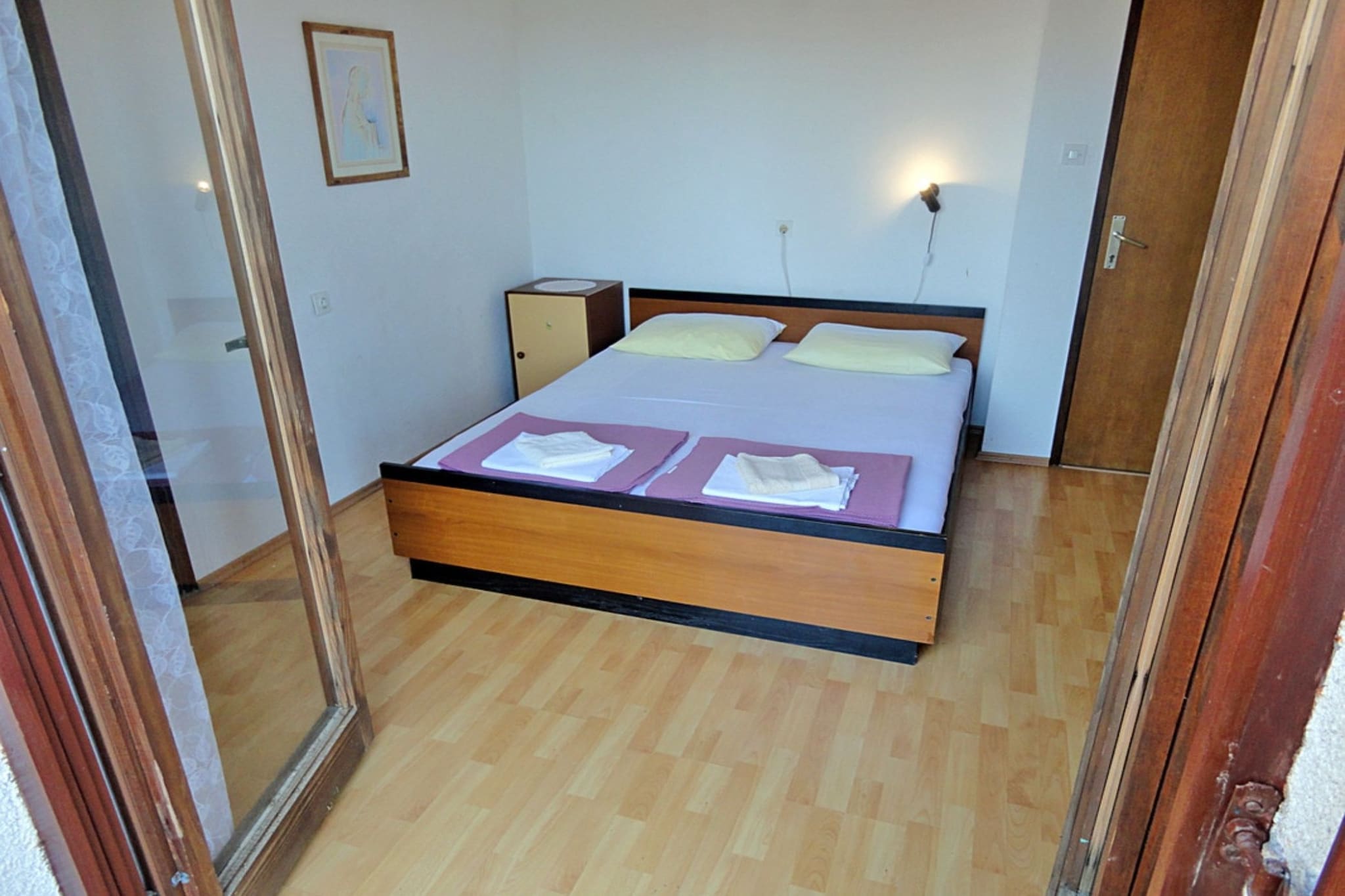 Villa Matan - Two Bedroom Apartment with Sea View  (A) - Chambre