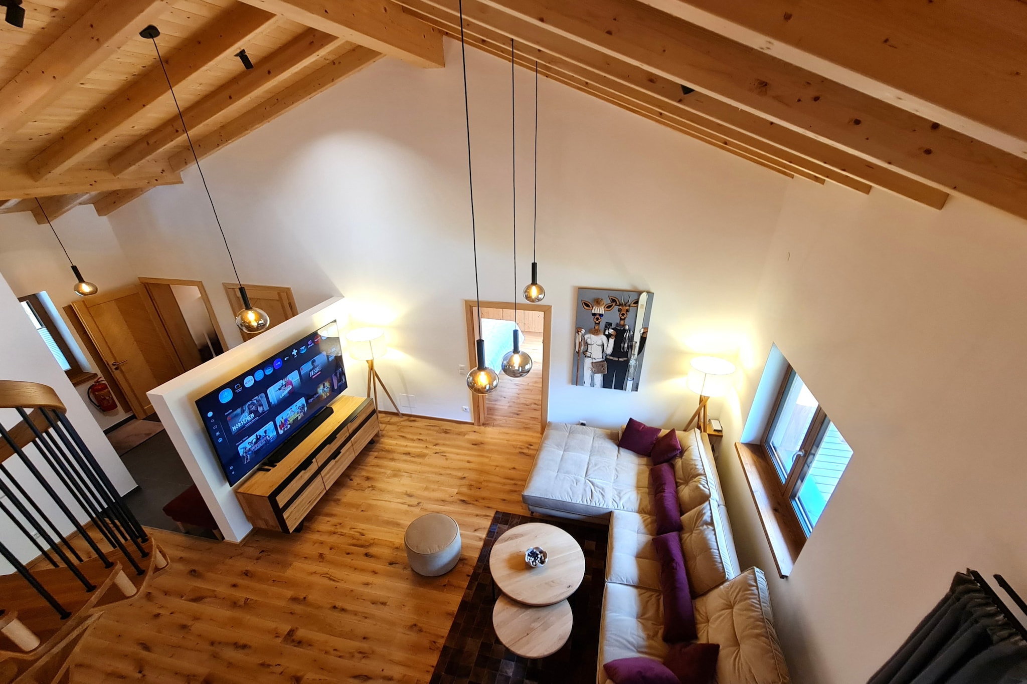 Chalet Rehblick - Living room