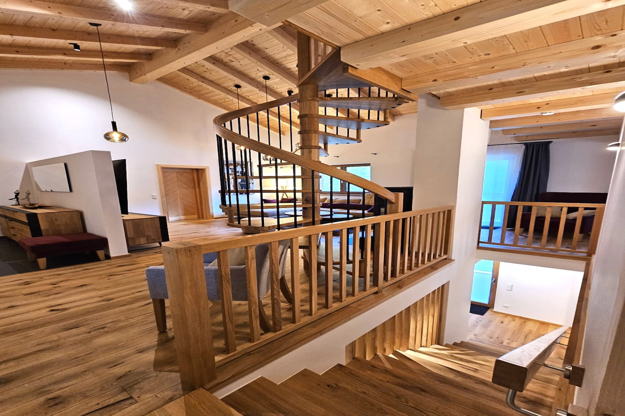Chalet Rehblick - Living room