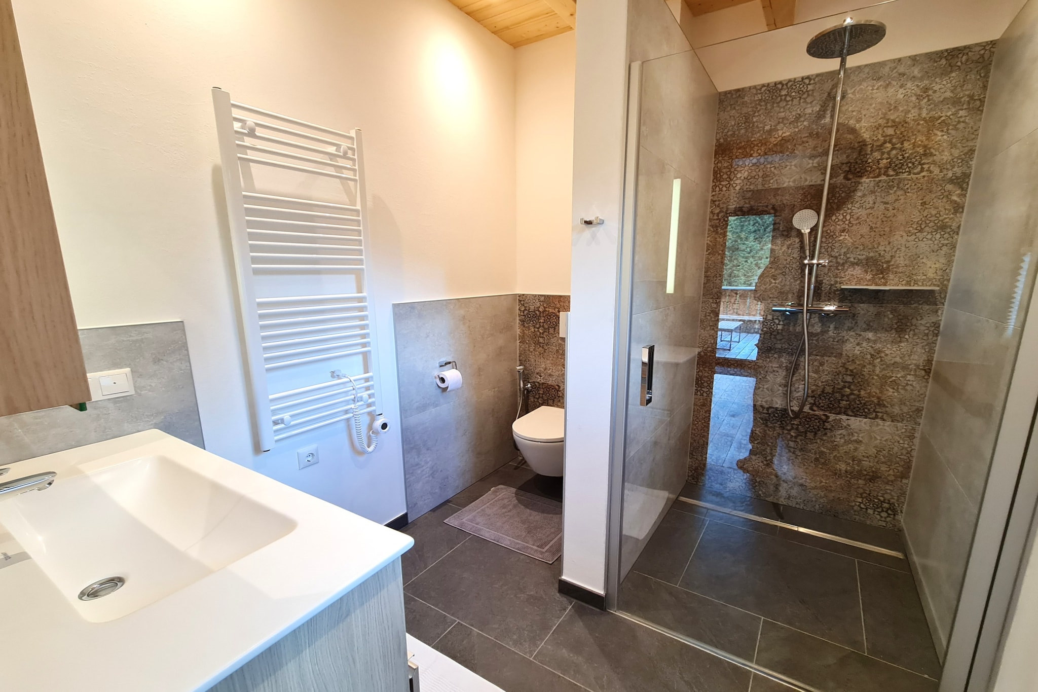Chalet Rehblick - Bathroom