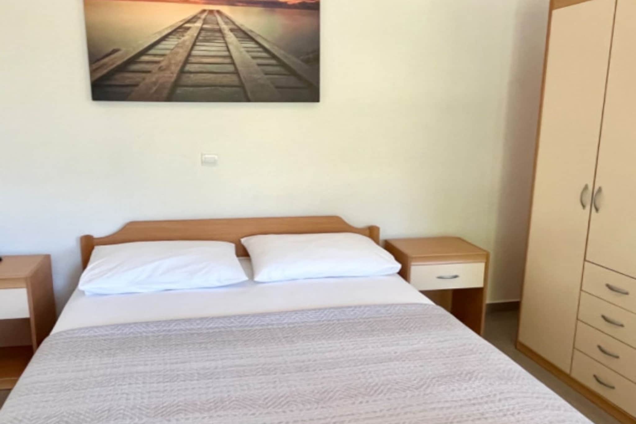 Paradise Apartments-Studio apartman with sea view and balcony 1 - Chambre