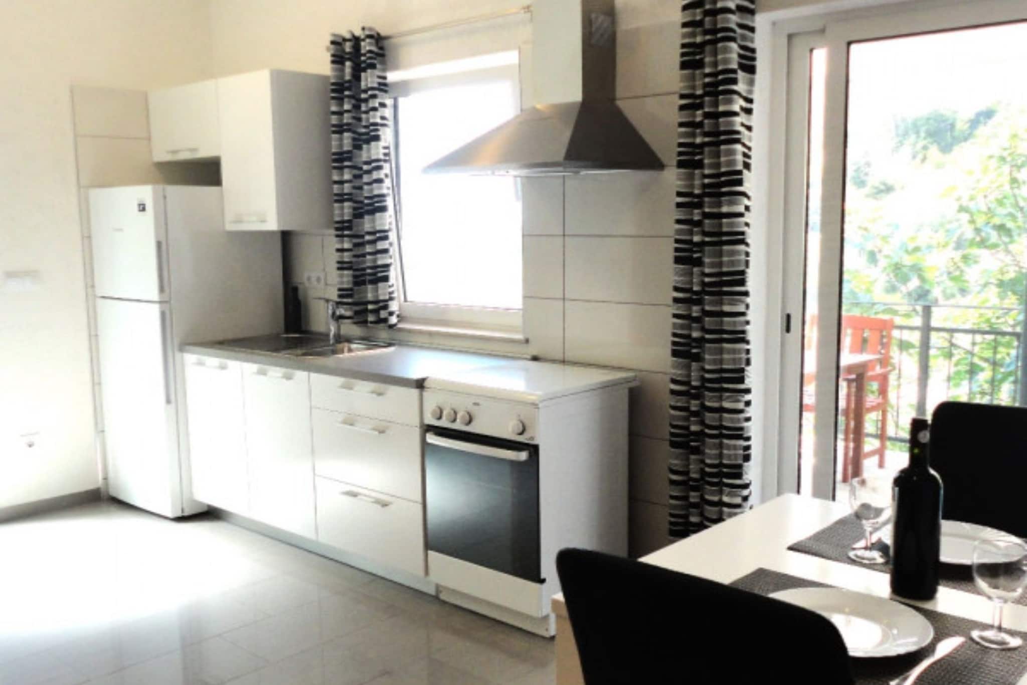 Paradise Apartments-Studio apartman with sea view and balcony 1