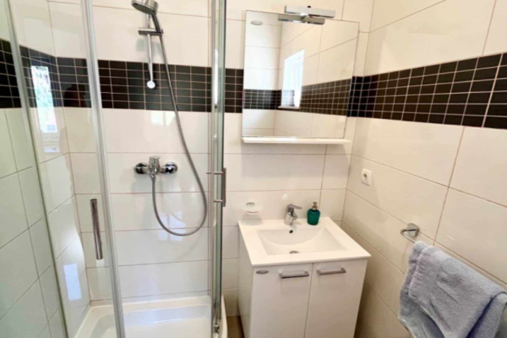 Paradise Apartments-Studio apartman with sea view and balcony 1 - Salle de bain