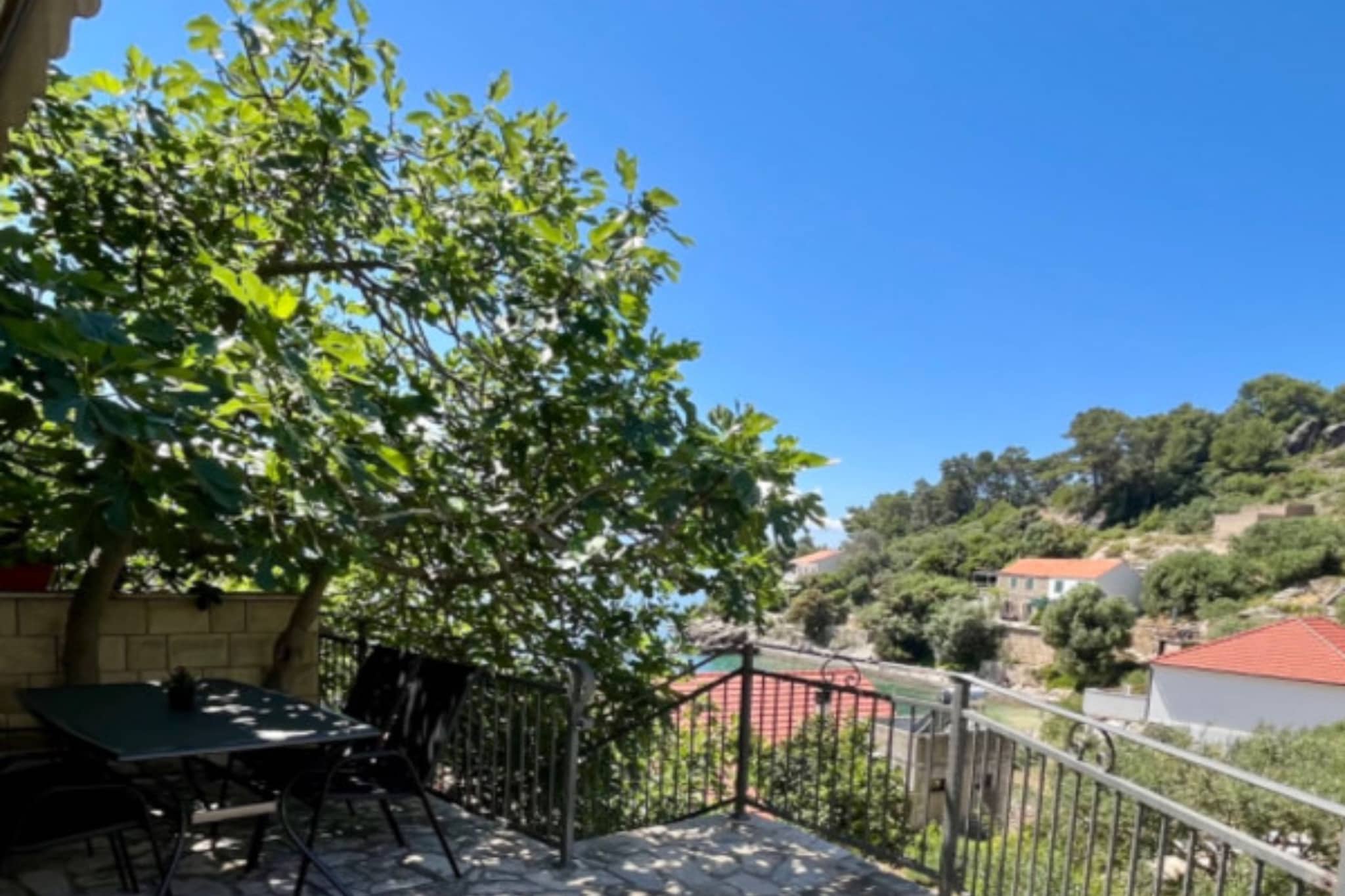 Paradise Apartments-Studio apartman with sea view and terrace 2 - Terrasse
